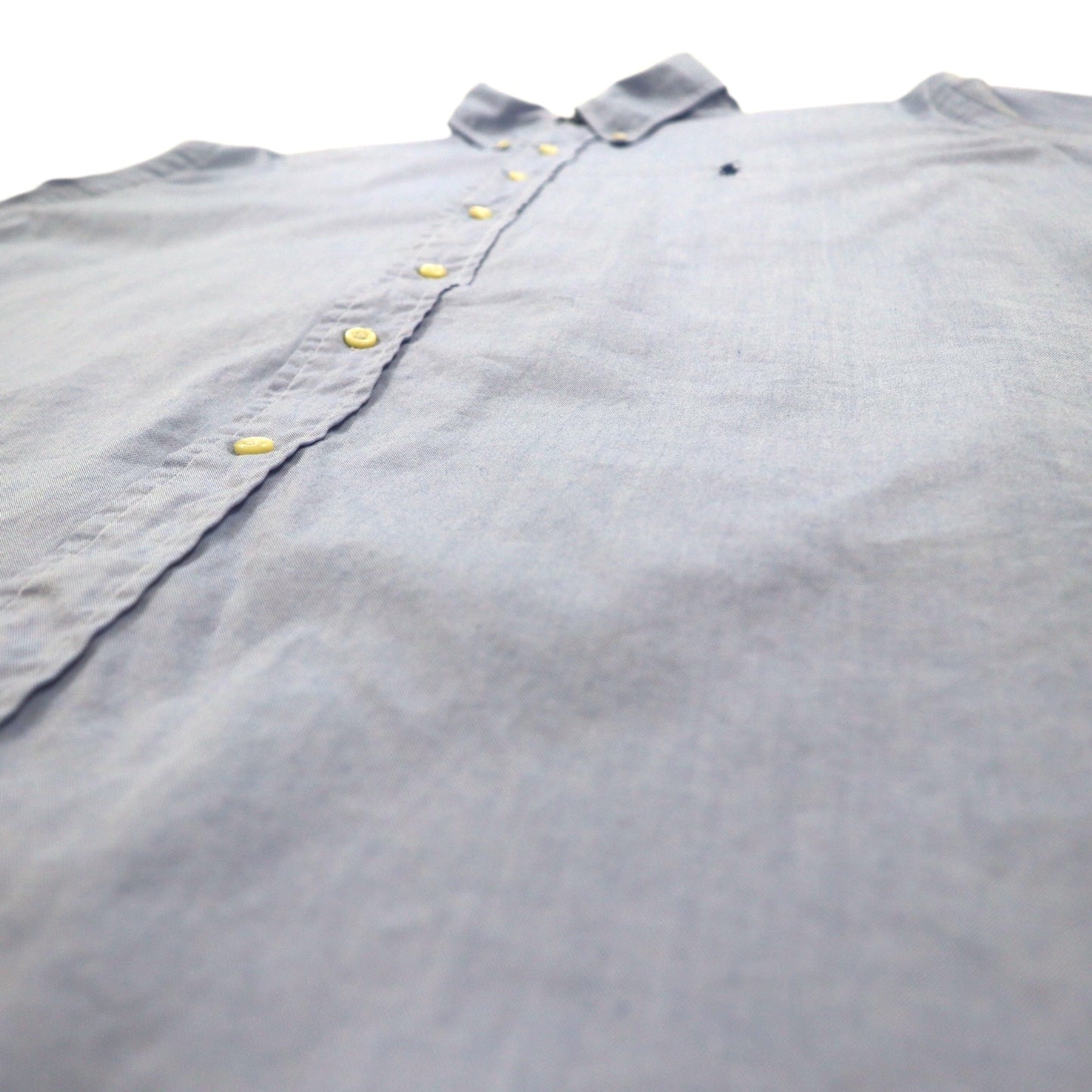 Ralph Lauren 90年代 ボタンダウンシャツ XL ブルー CLASSIC FIT スモールポニー刺繍
