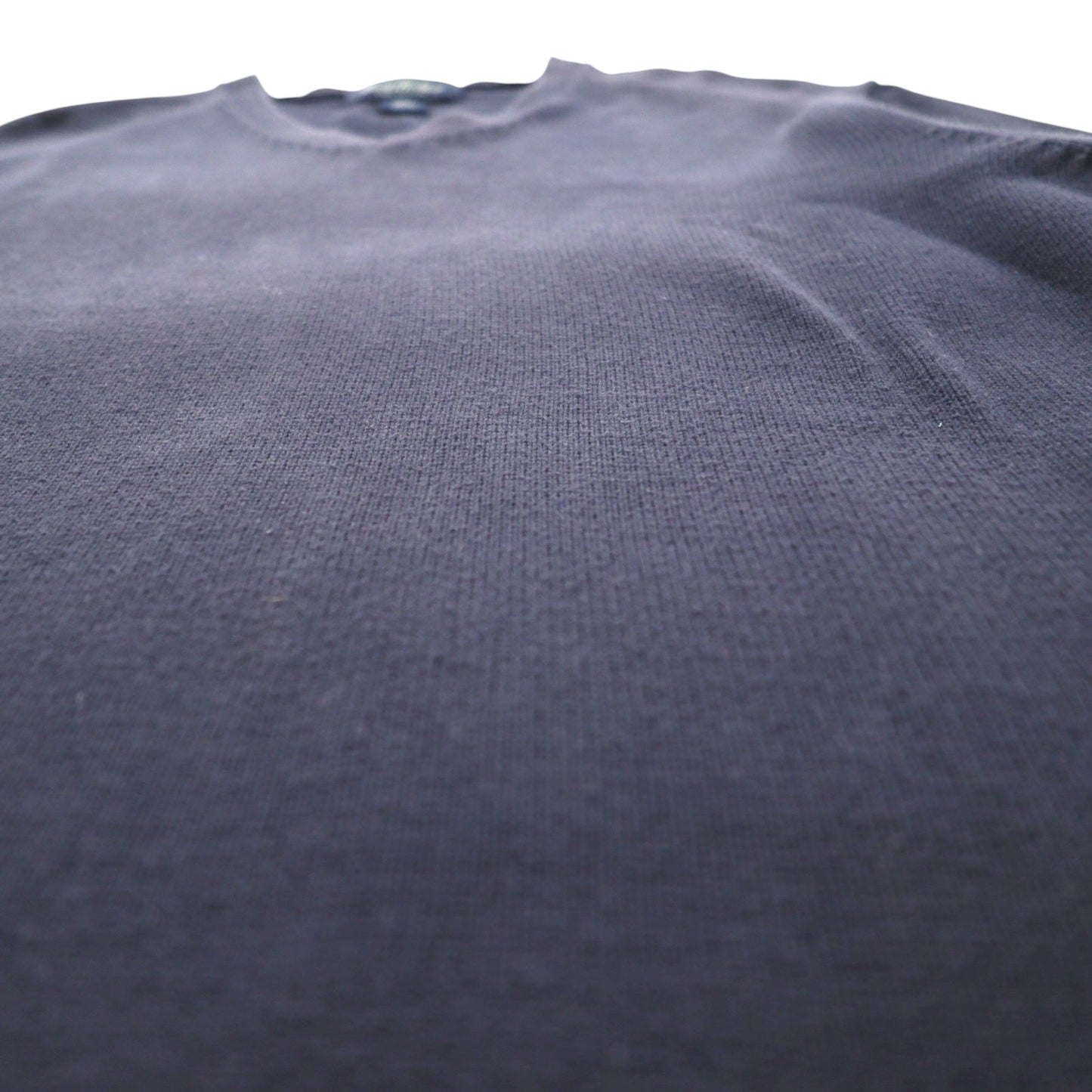 Brooks Brothers Vネック ピマコットン ニット セーター L ネイビー