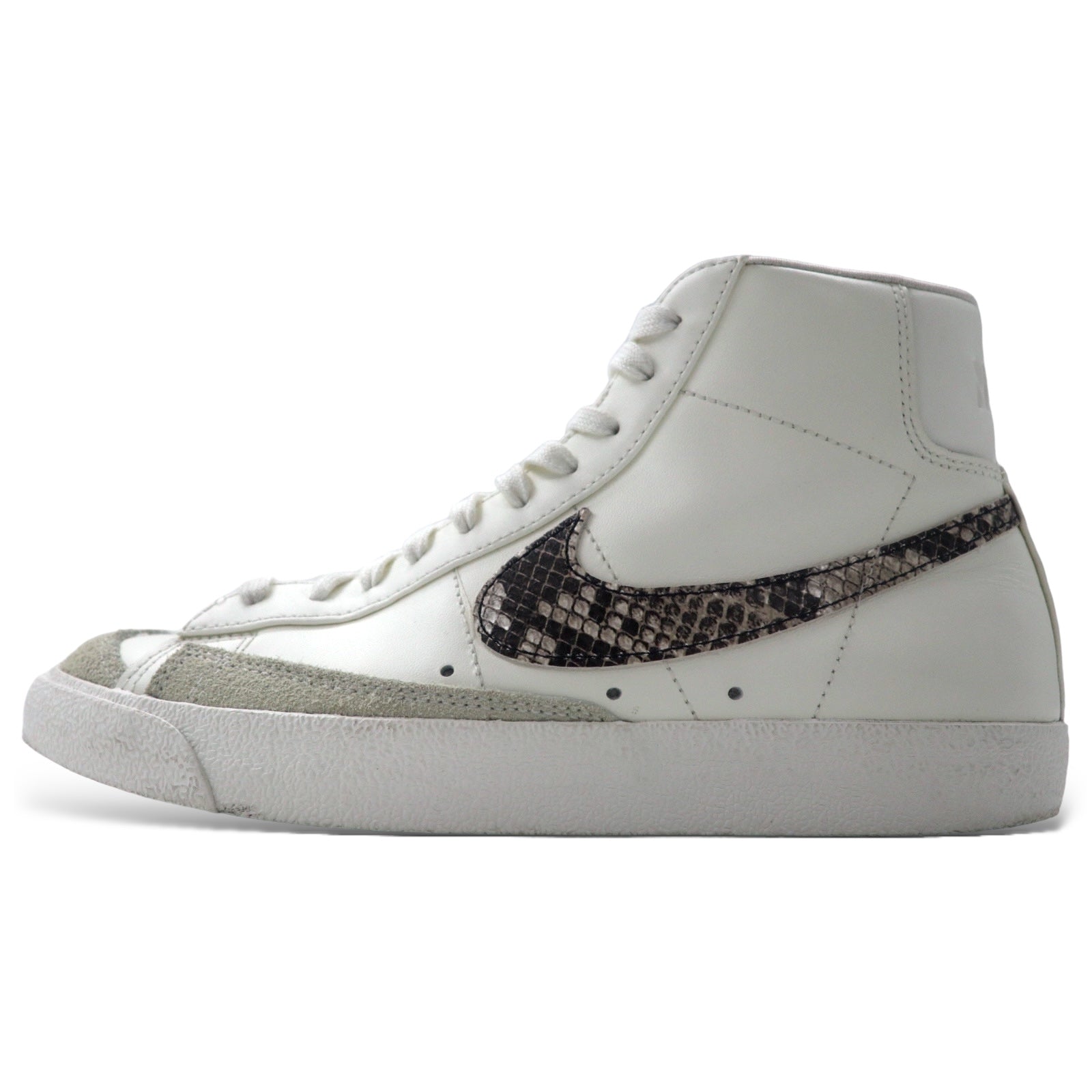 NIKE Bras Mid 77 SNEAKERS US8 White Python BLAZER MID 77 SE DA8736 