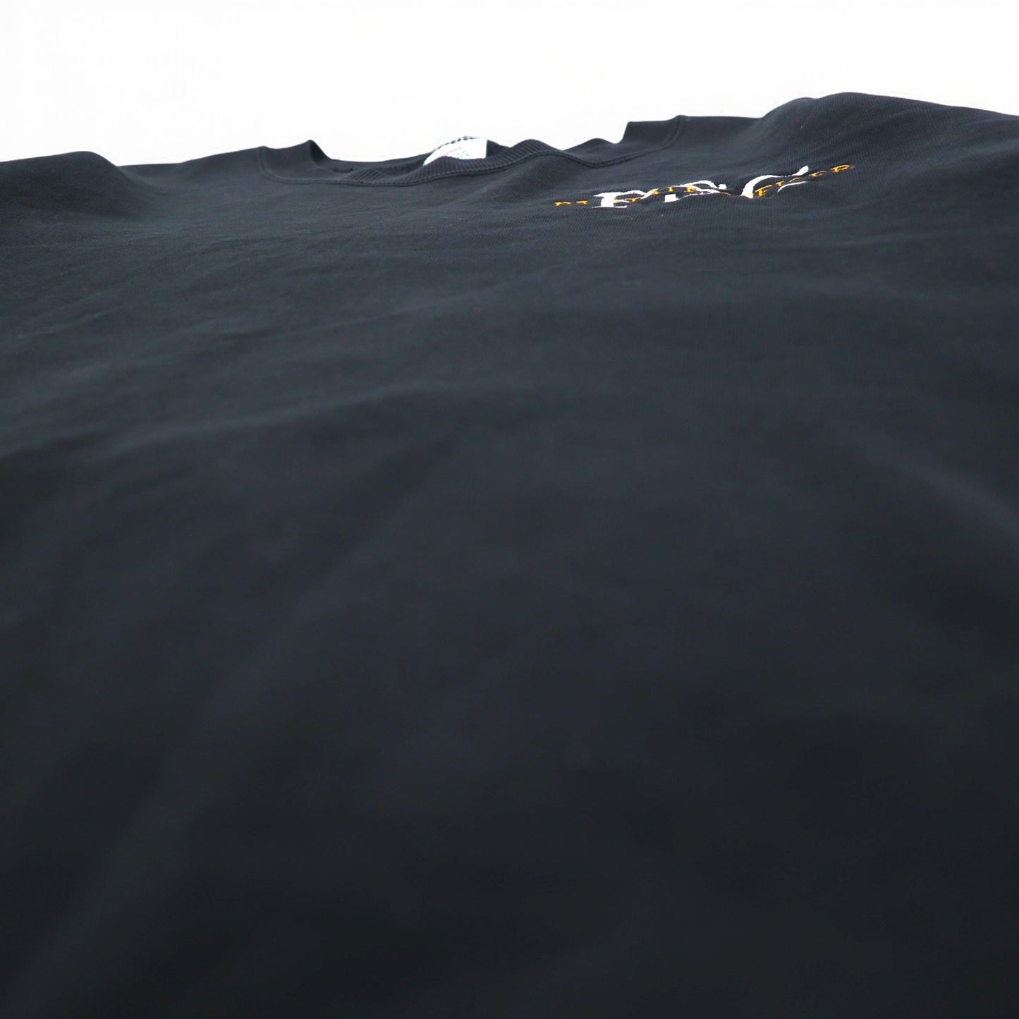 JERZEES USA製 80年代 SUPER SWEATS クルーネック スウェット 2XL ブラック 裏起毛 PSC