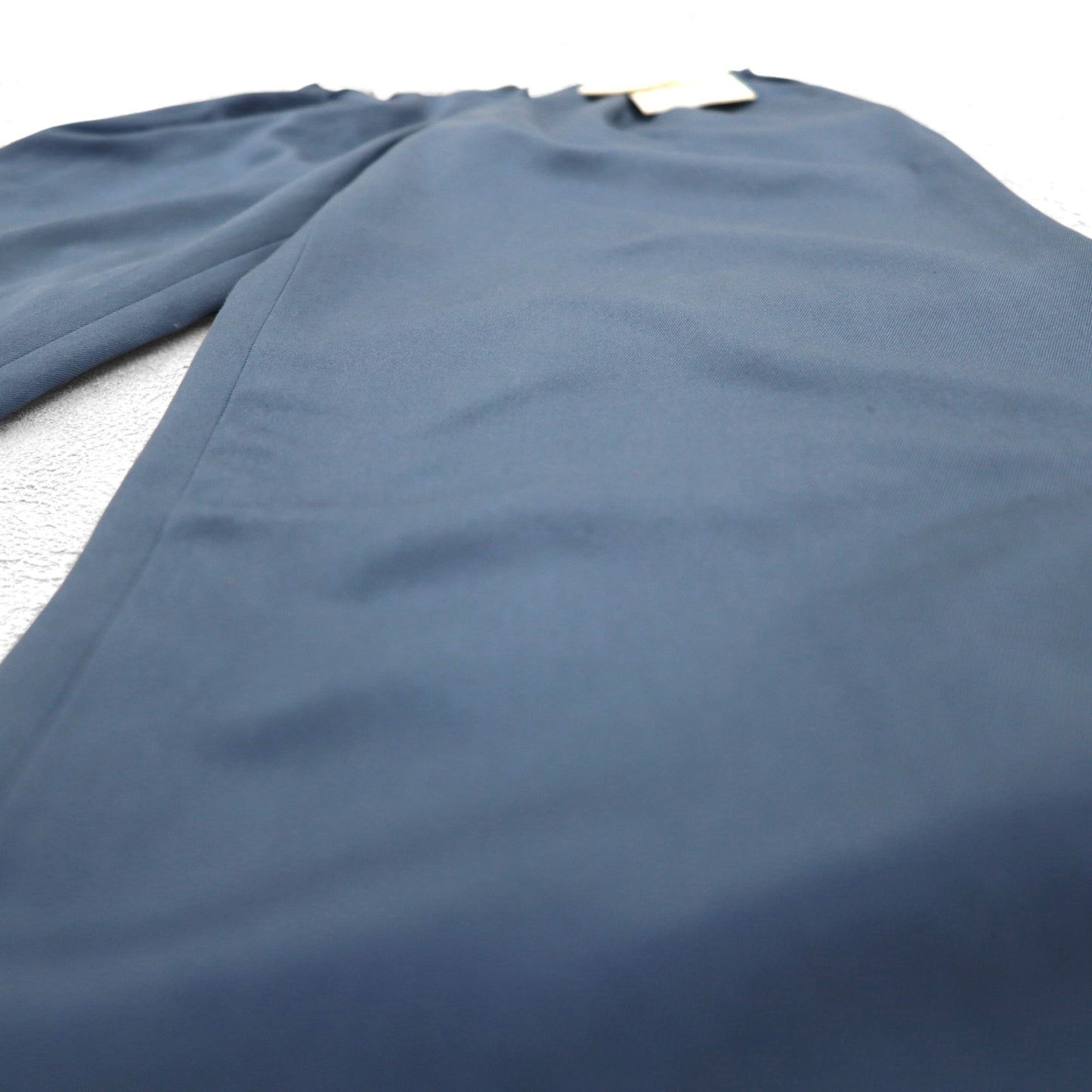 Chloe SPORTS 80年代 タック ワイド イージースラックスパンツ 2XL ブルー コットン CHL8256 日本製 未使用品