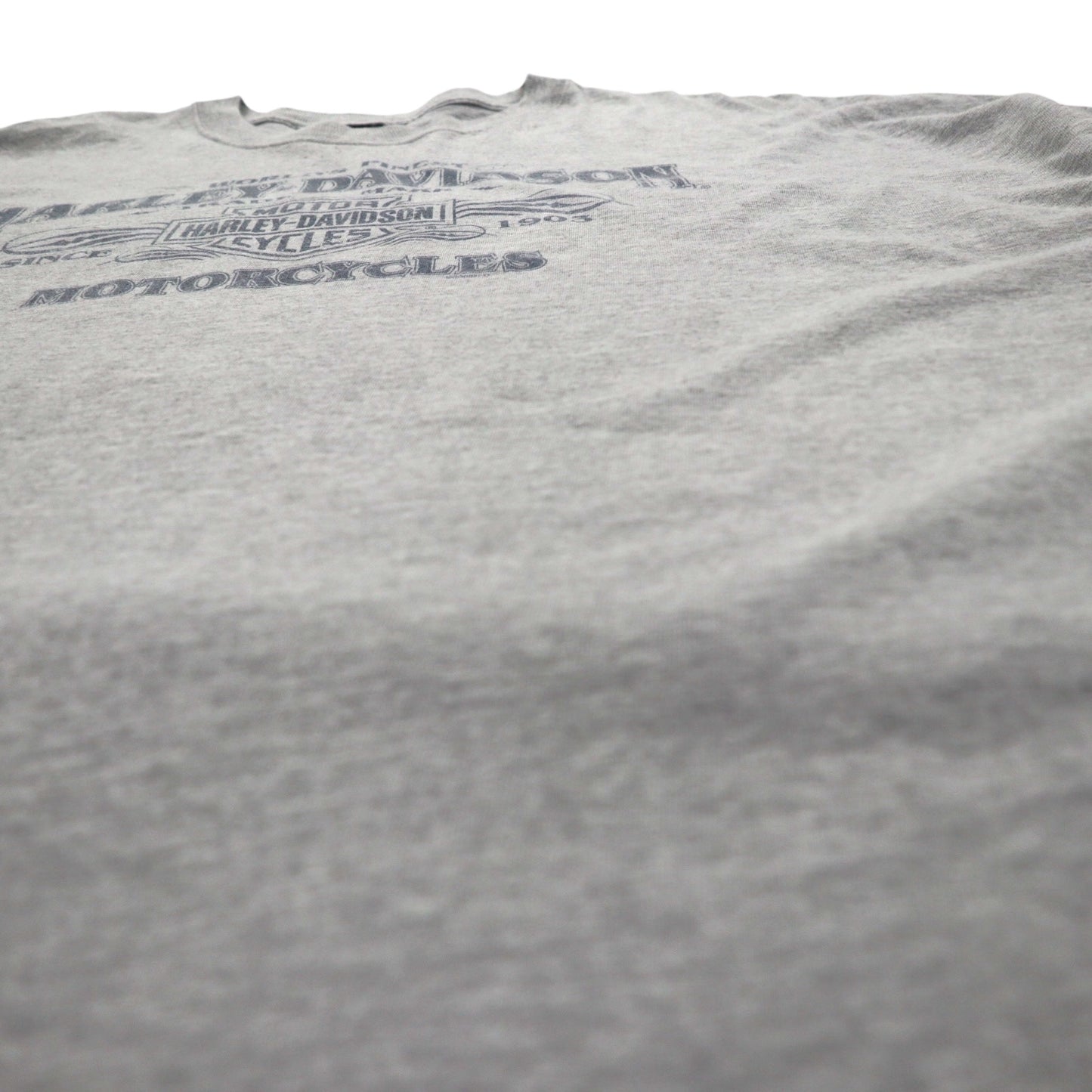 HARLEY DAVIDSON 00年代 両面プリント Tシャツ 2XL ビッグサイズ グレー コットン WINCHESTER