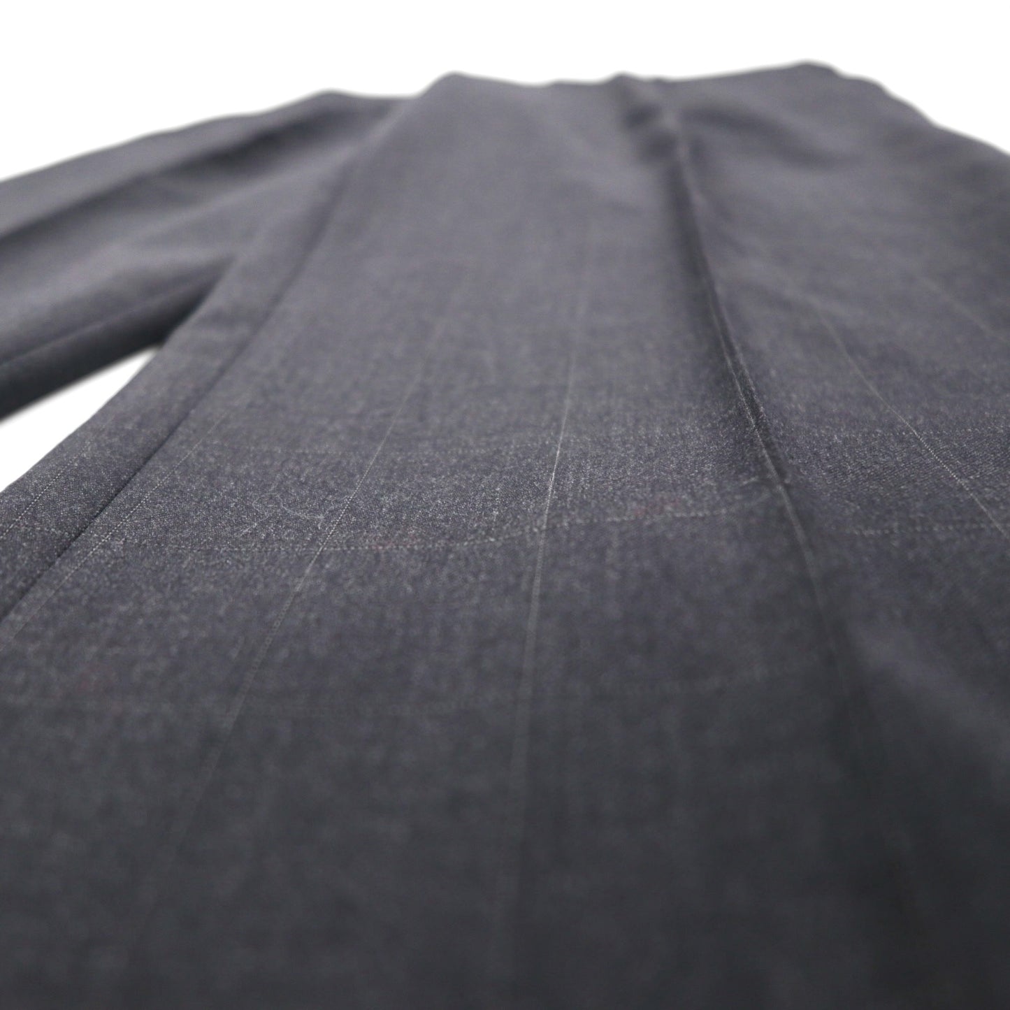 Paul Smith 90年代 SUPER 100's 3B スーツ セットアップ XL グレー チェック ウール VITALE BARBERIS CANONICO イタリア製生地 日本製