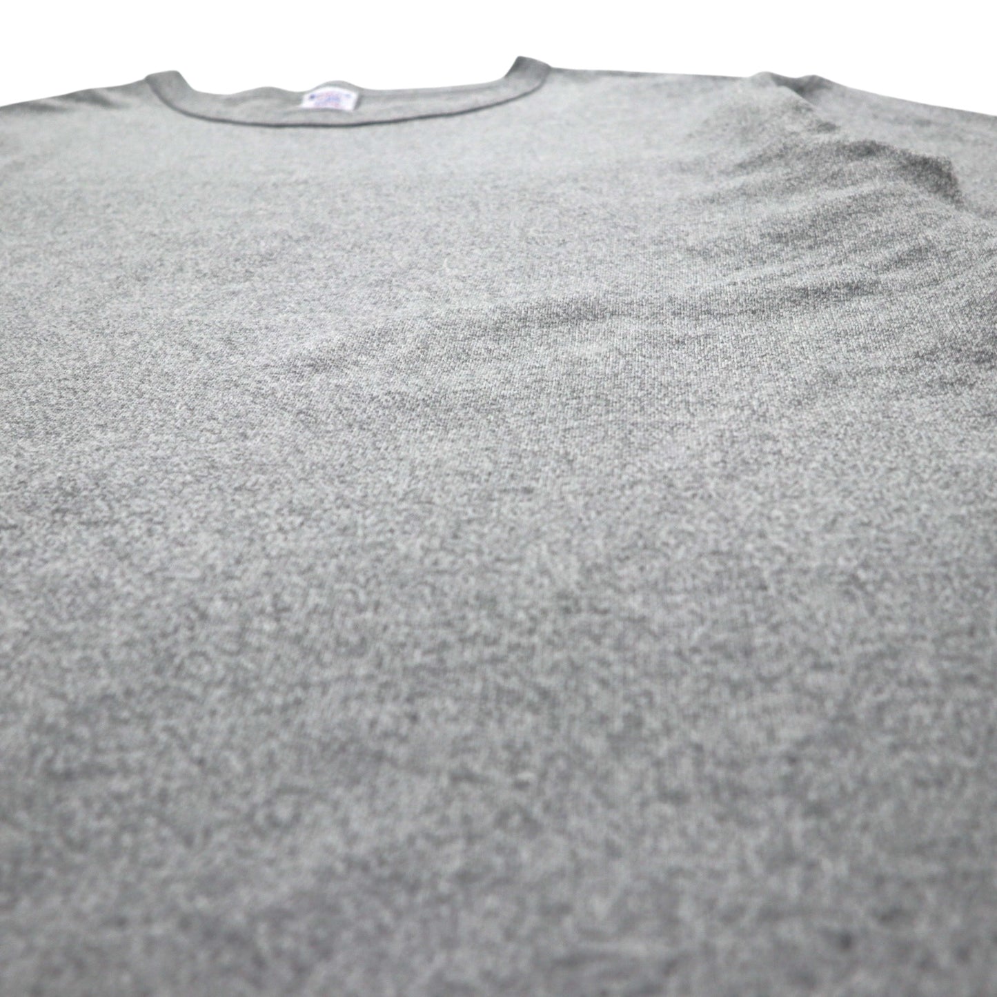 Champion USA製 ヘビーウェイト HEAVY WEIGHT JERSEY Tシャツ XL グレー T1011 刺繍タグ