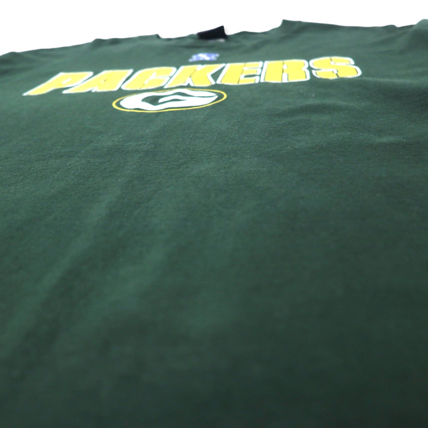 NFL TEAM APPAREL Packers Print Long Sleeve T-Shirt Long TL Green Cotton PACKERS Made in Mexico