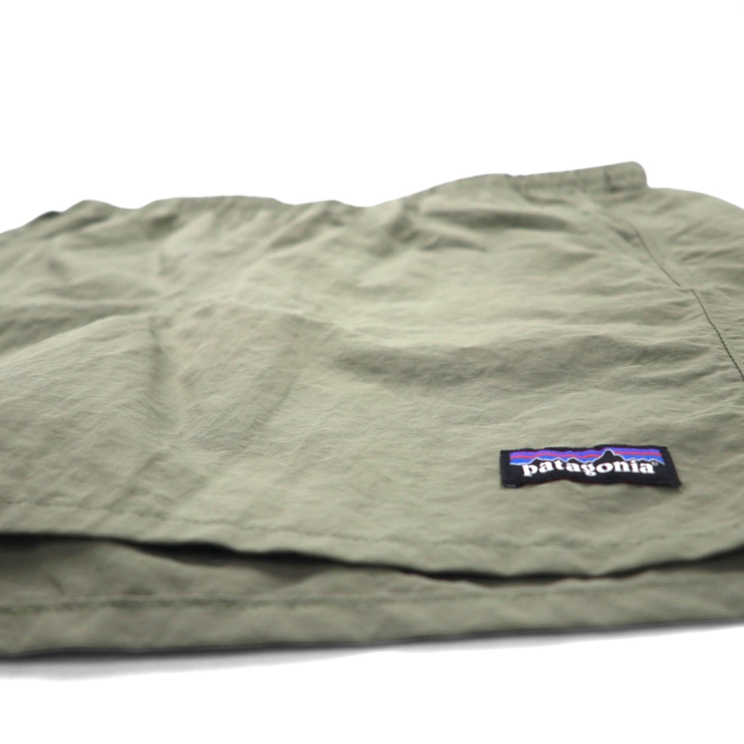 Patagonia Baggies Shorts, Khaki Nylon, Size L, 57059