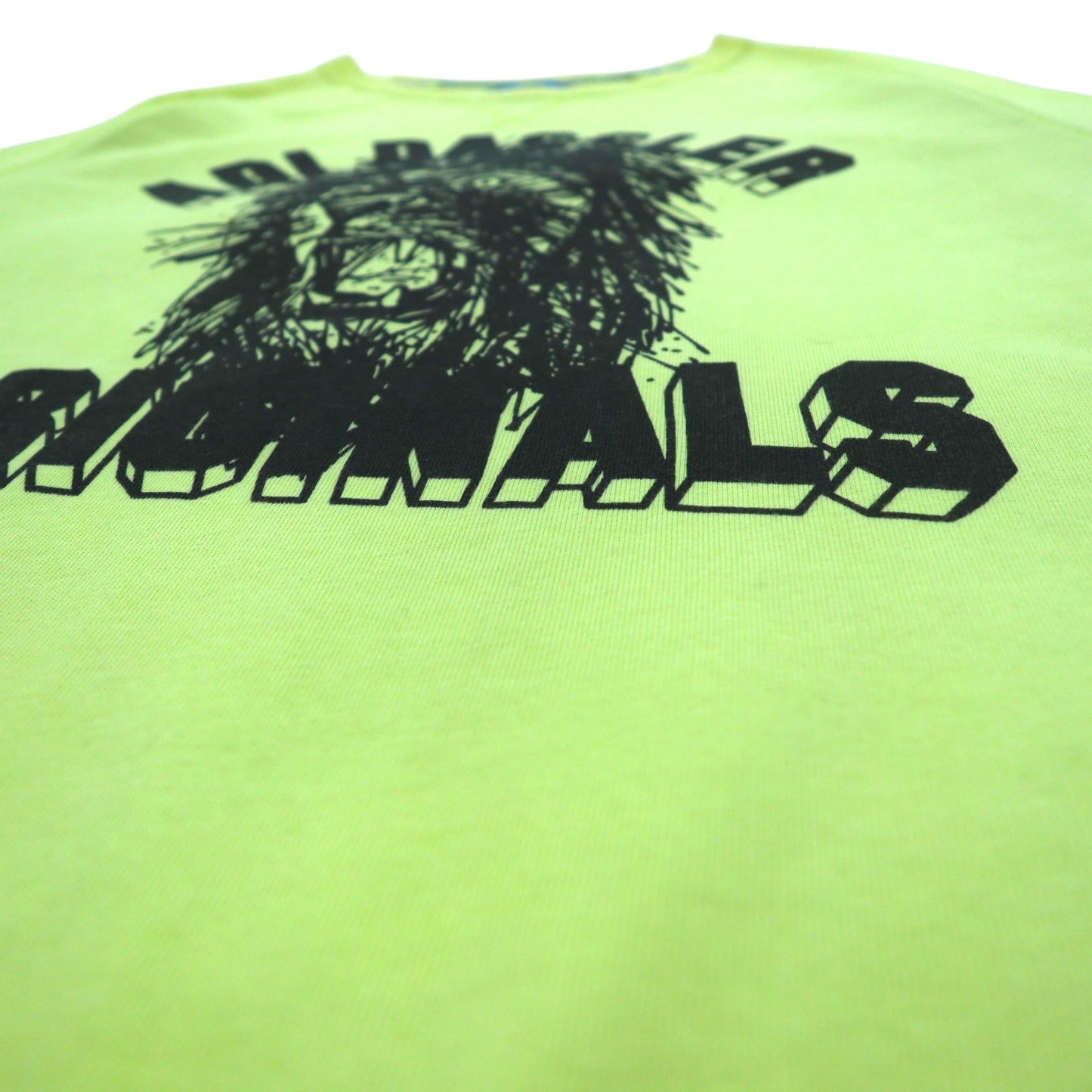 adidas originals クルーネック スウェット M イエロー コットン 前V BLUZA F78084