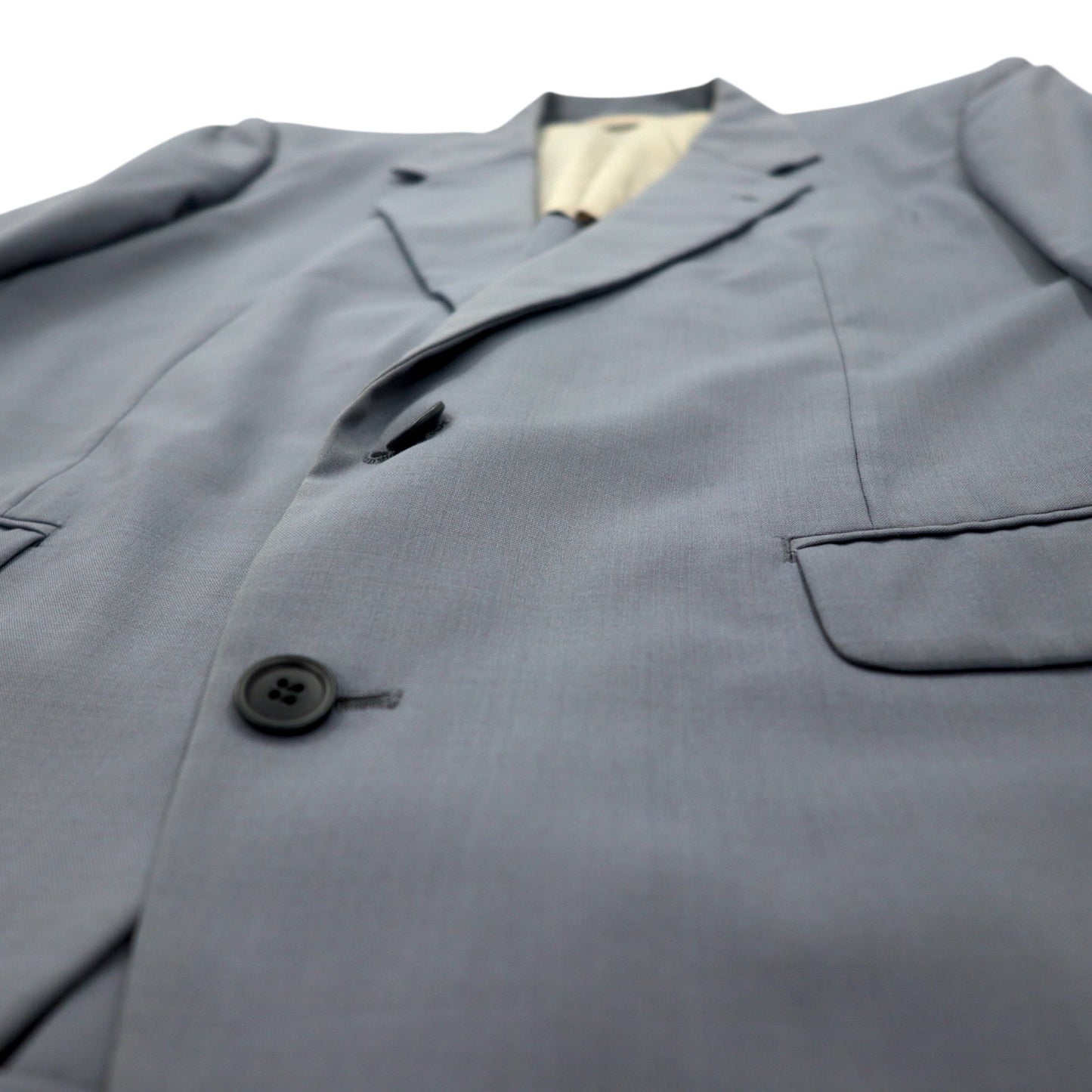 Christian Dior MONSIEUR 90s Old 2B Tailored Jacket M Grey Wool