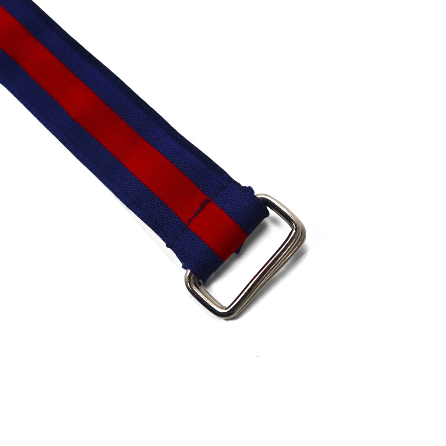 Polo Ralph Lauren 90年代 USA製 ダブルリング リボン ベルト ネイビー ナイロン ライン