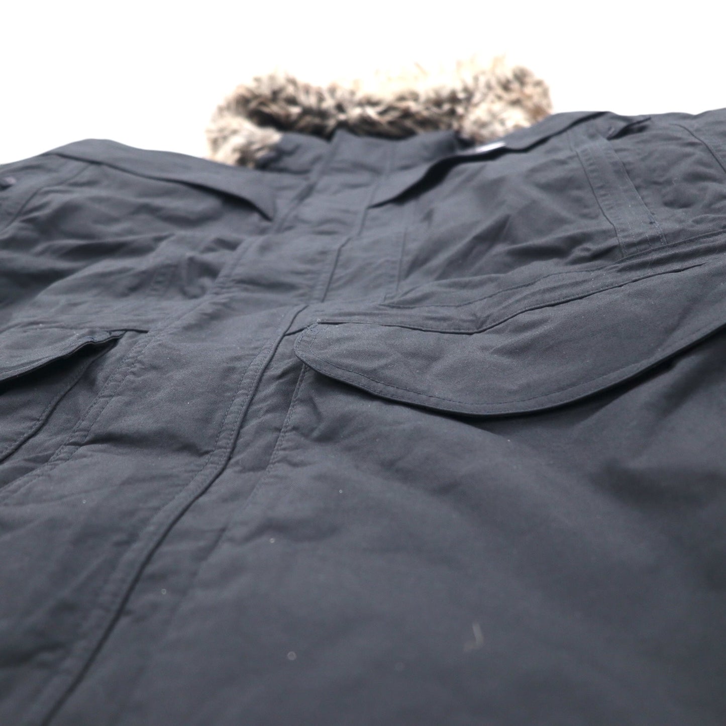 THE NORTH FACE McMurdo Parka Down Jacket XL Black HYVENT Waterproof Fur Detachable Hood US Standard