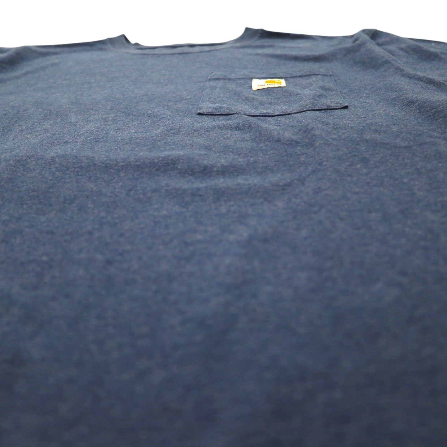 carhartt ポケット付き Tシャツ ポケT L ブルー ORIGINAL FIT グアテマラ製