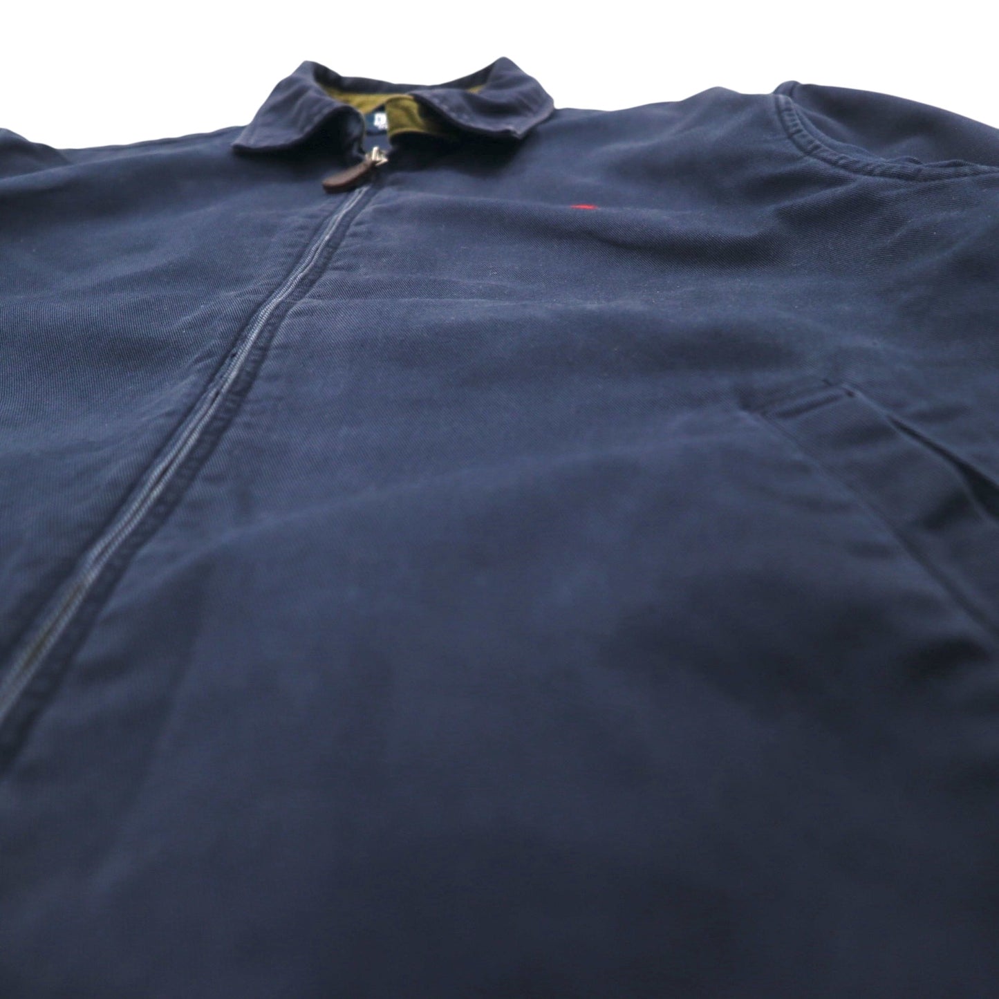 Polo by Ralph Lauren 90年代 スウィングトップ ハリントンジャケット M ネイビー コットン スモールポニー刺繍