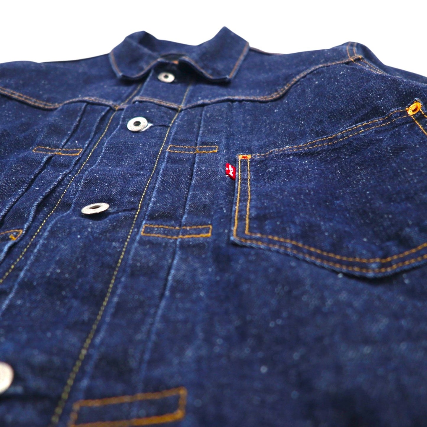 Levi's PREMIUM ビッグE 大戦モデル 赤耳 1stタイプ 復刻 デニム トラッカージャケット Gジャン S インディゴ シンチバック ビッグサイズ TYPE1 A3174-0002