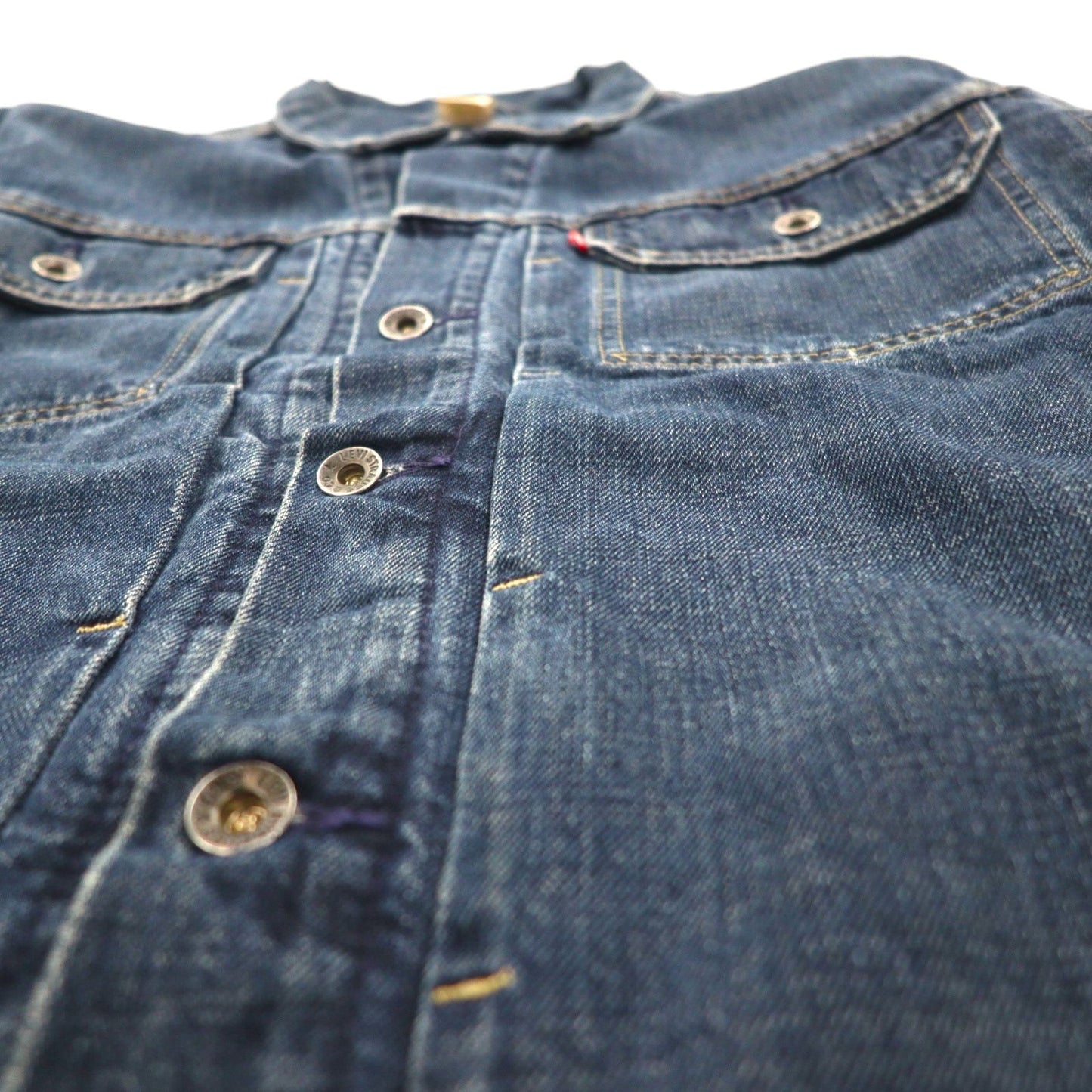 Levi's 00年代 2ndタイプ キルティングライナー デニムトラッカージャケット Gジャン XL インディゴ 70528-0359