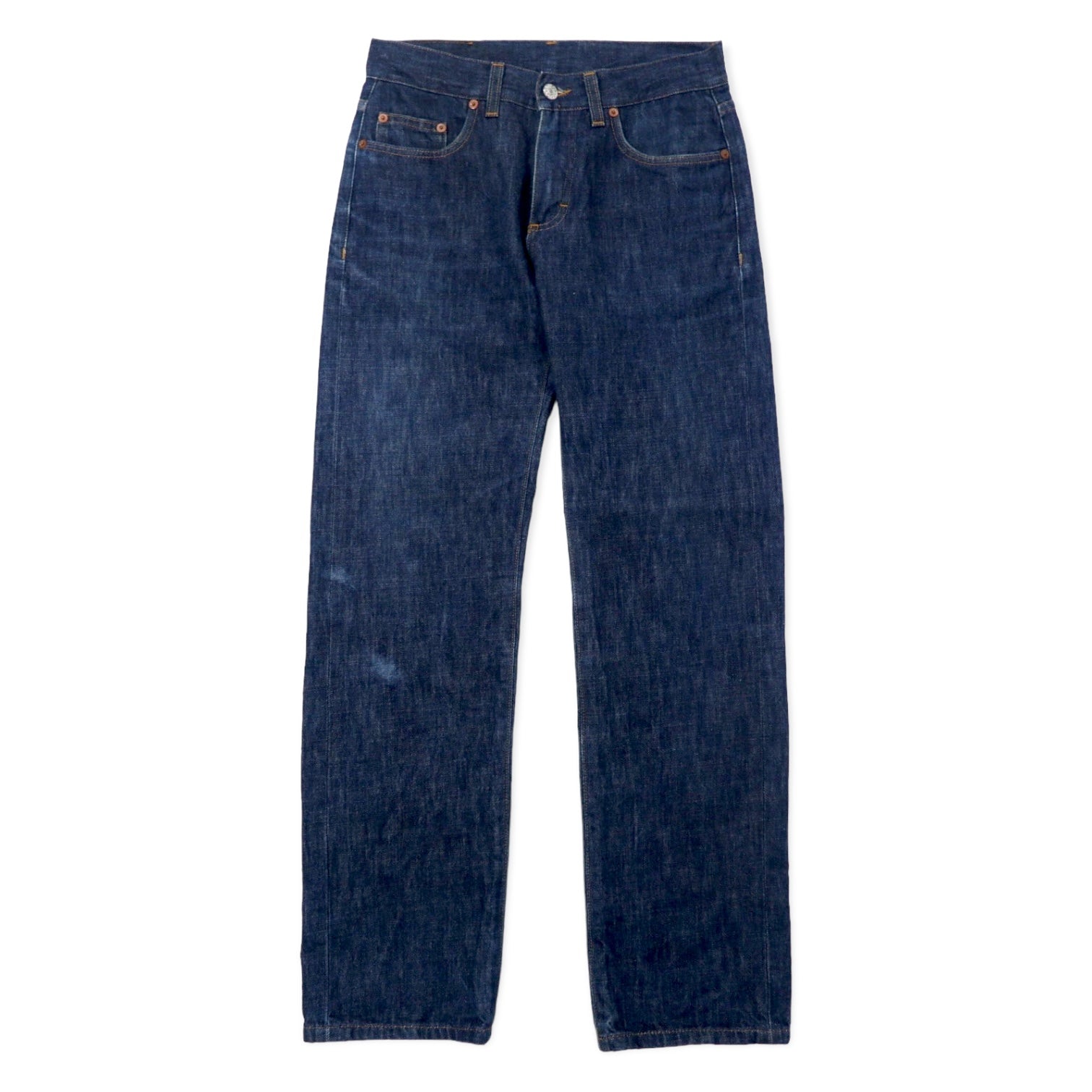 GUCCI Italy Made Rigid Denim Pants 44 Blue Zipper Fly 020495 25401 – 日本然リトテ