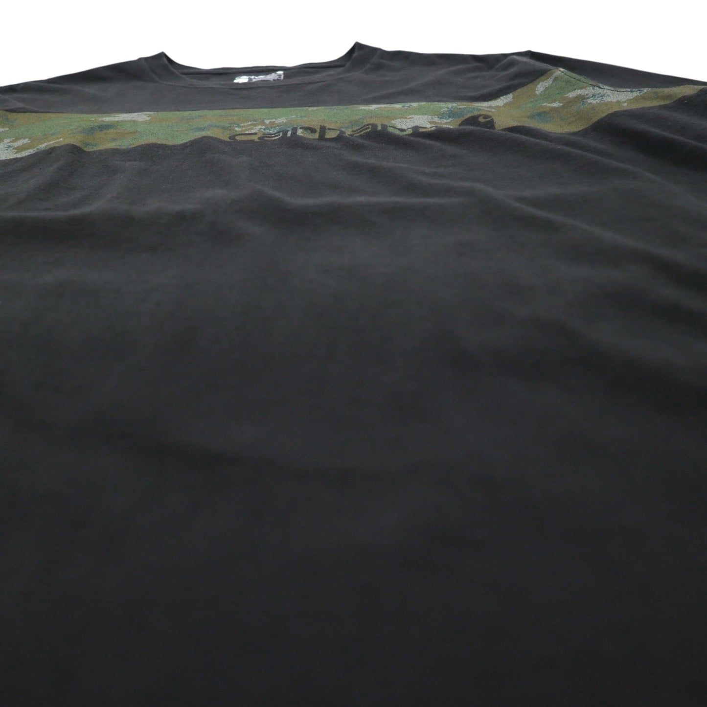 carhartt リラックスフィット Tシャツ XL ブラック カモフラ ライン RELAXED FIT 105205 グアテマラ製