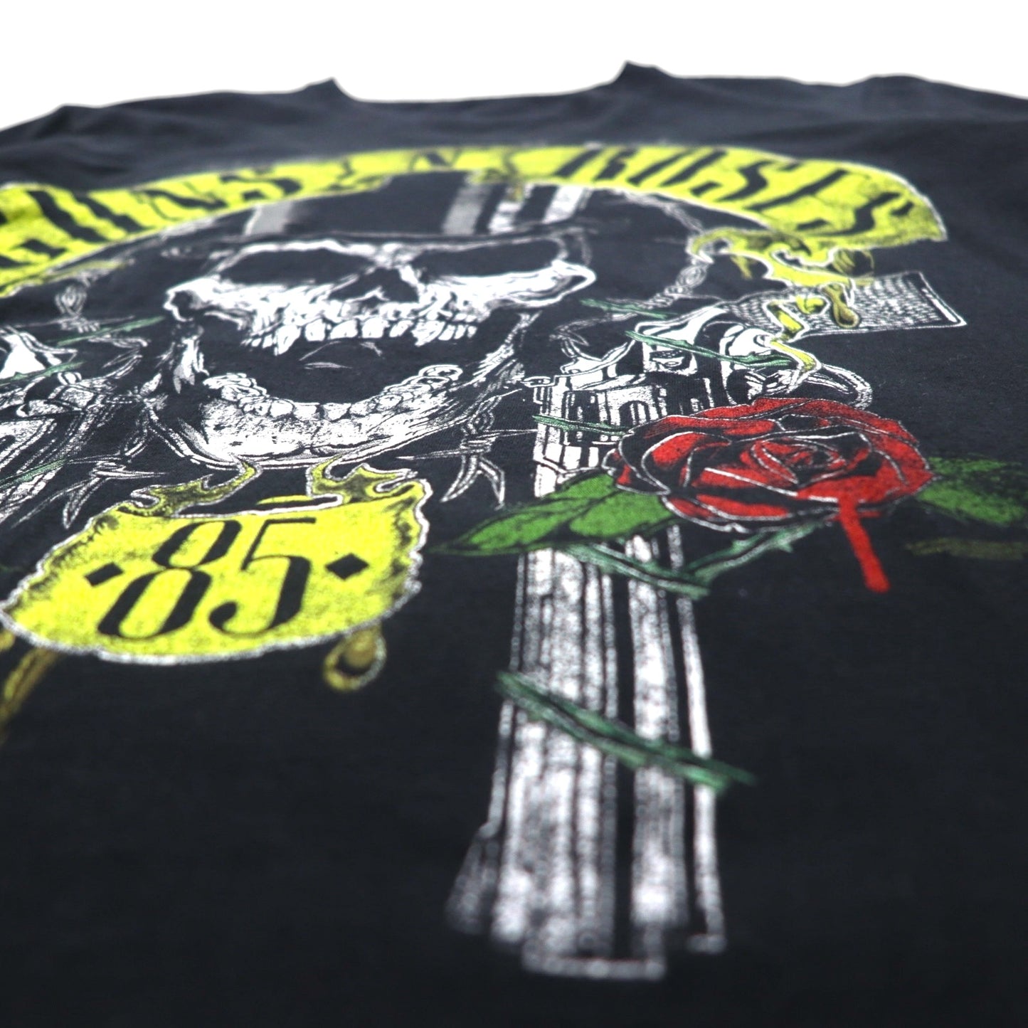 GUNS N' ROSES ガンズアンドローゼズ ロック バンド Tシャツ M ブラック コットン