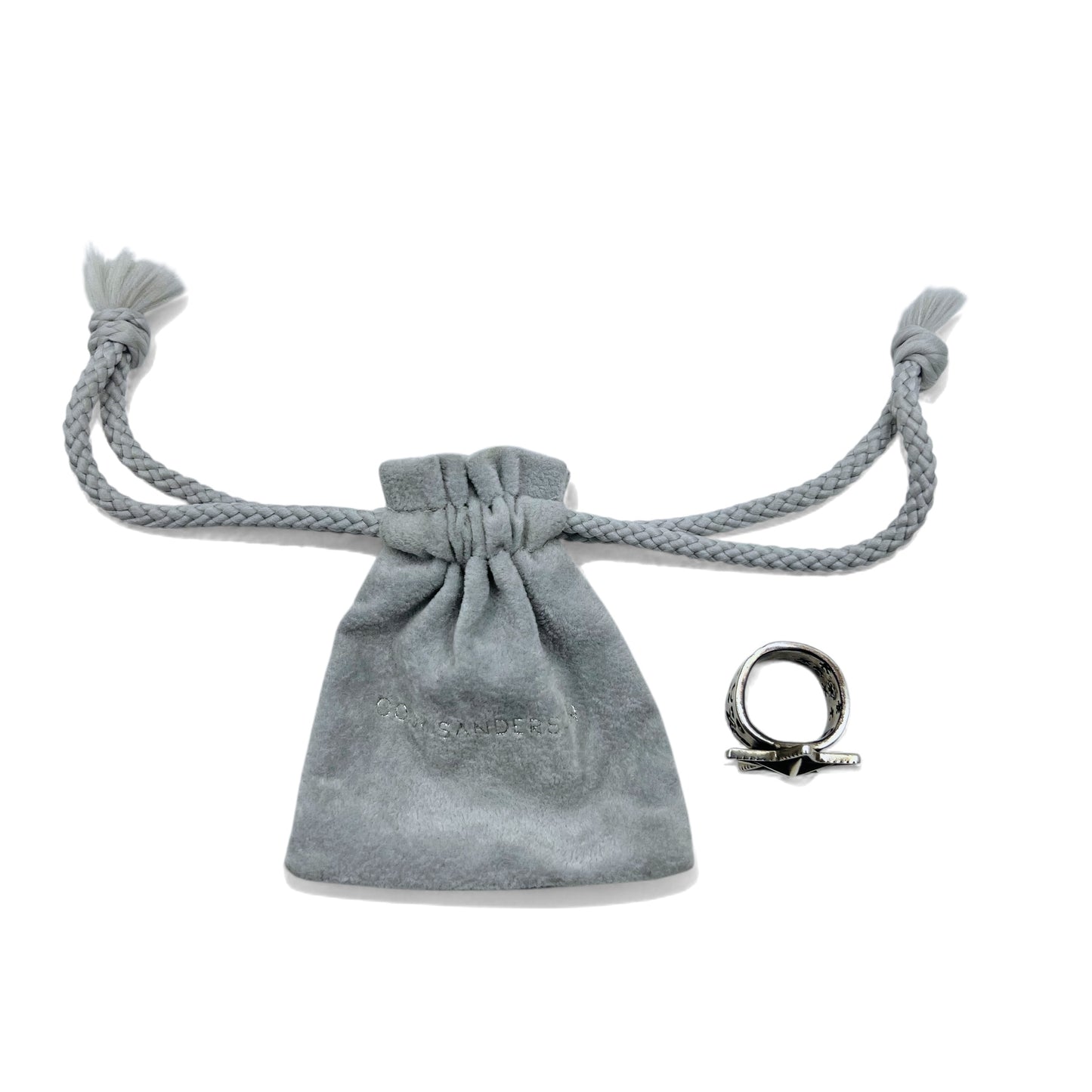 Cody Sanderson Navajo Star Ring, Size 13, Silver 925