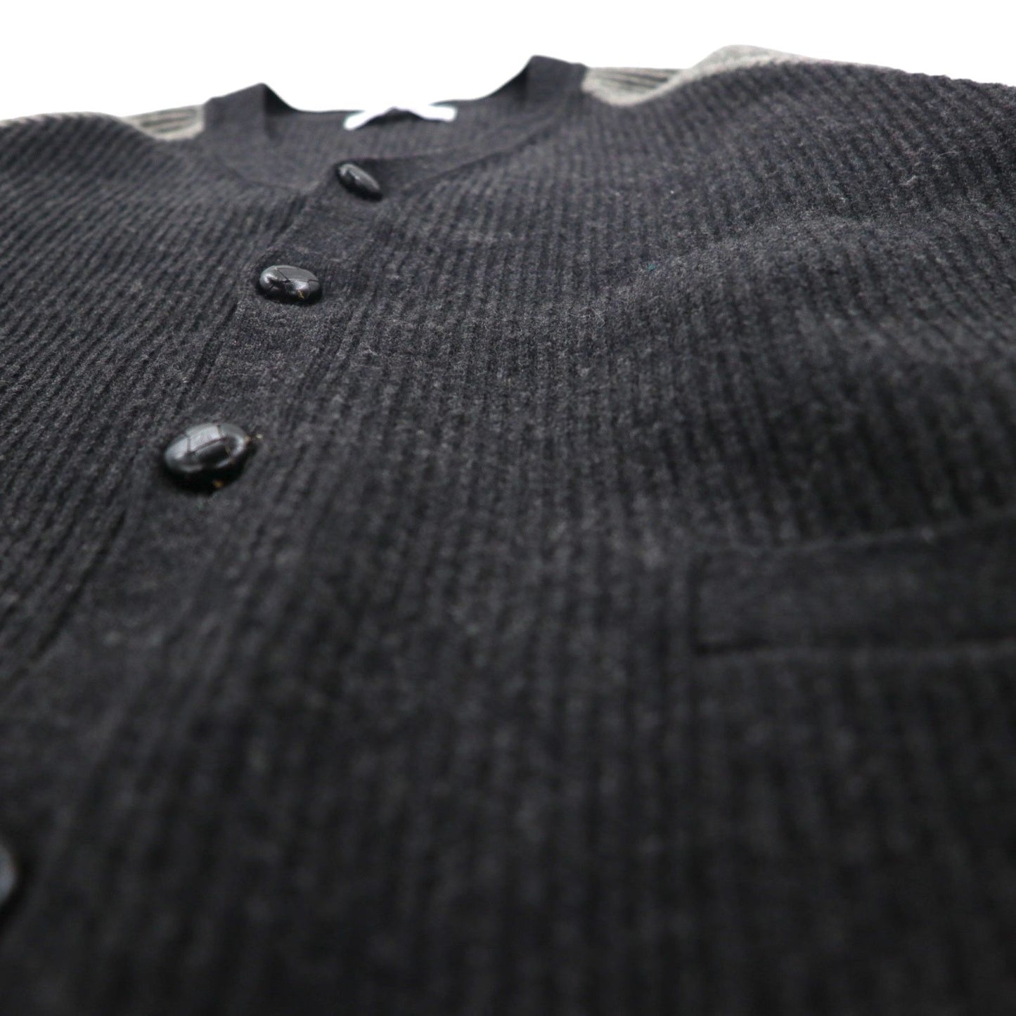 ICEBERG x DC COMICS Batman 90s Made in Italy Knit Cardigan, Size M, Wool