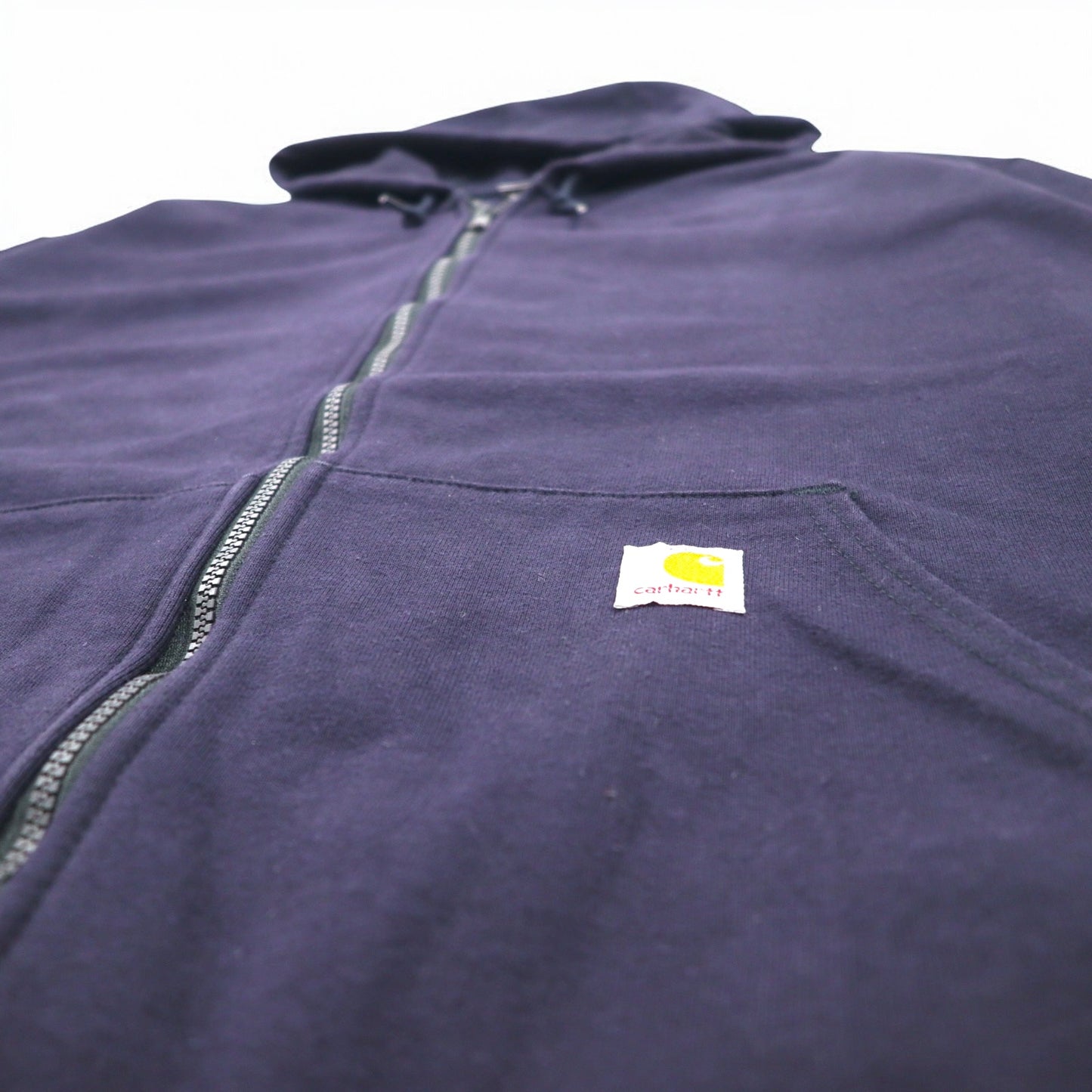 Carhartt ビッグサイズ ヘビーウェイト フルジップパーカー 3XL ネイビー Heavyweight Zip Front Hooded Sweatshirt 102974 メキシコ製