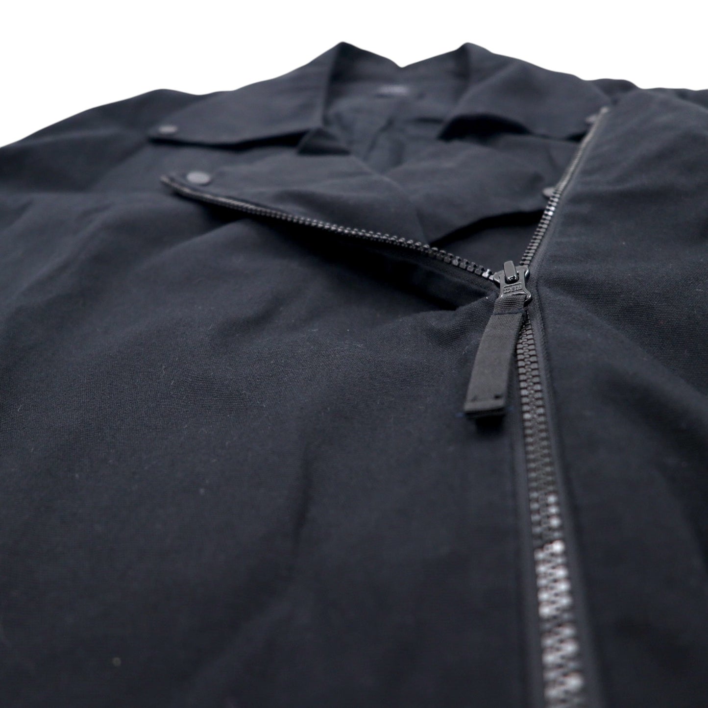 KATE SPADE SATURDAY ダブル ライダース ジャケット S ブラック コットン 4CMU0157