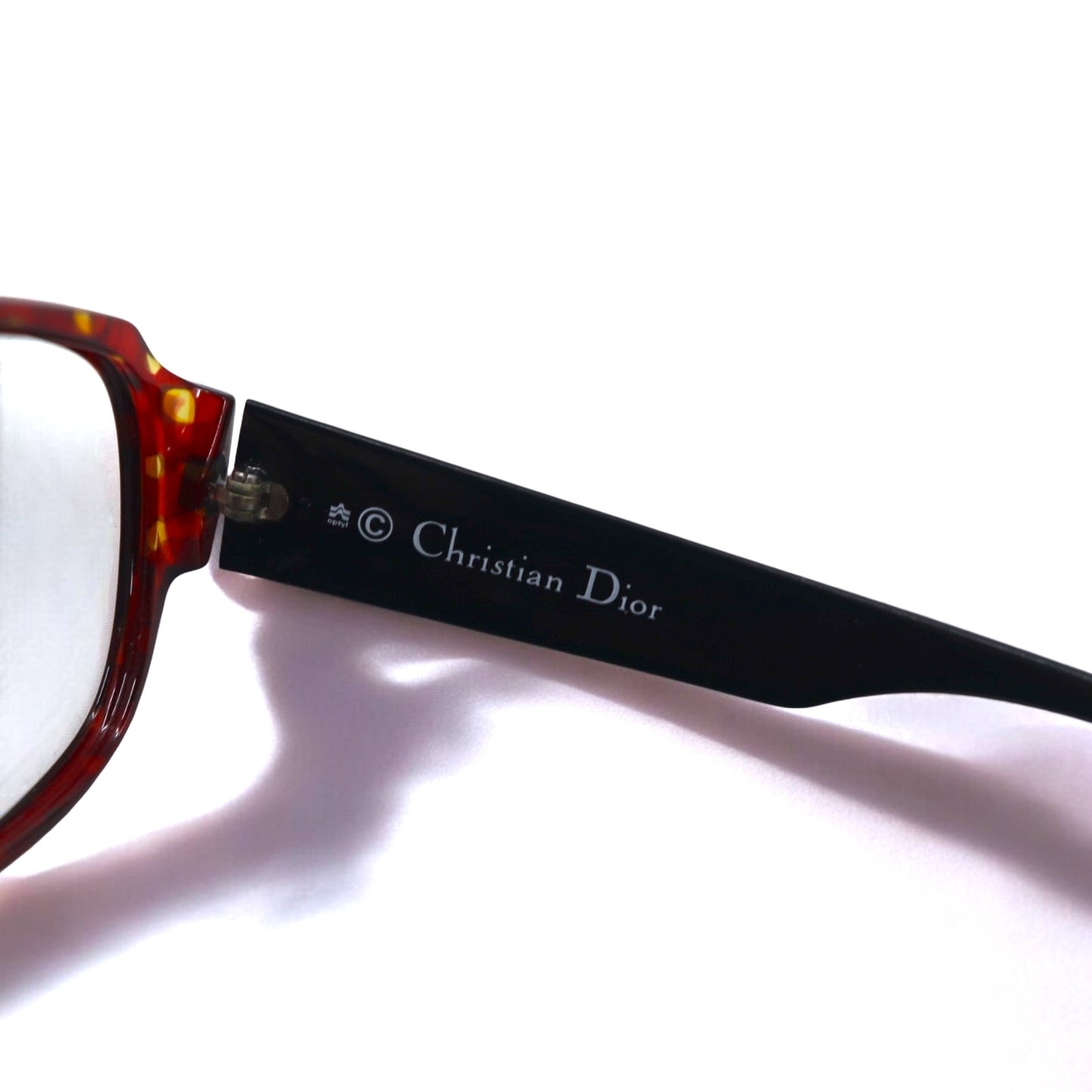 Christian Dior ドイツ製 サングラス 伊達メガネ ブラウン ベッコウ CDロゴ 2613A30 57◻︎12