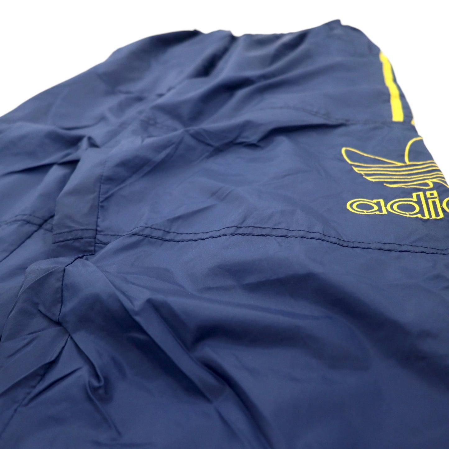 adidas 90s Track Jacket Set Jersey L Navy Nylon Trefoil Logo Embroidered 3 Stripes