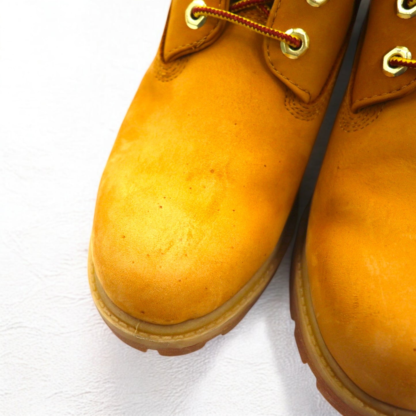 Timberland ロールトップ イエローブーツ ワークブーツ 26cm キャメル ウィート ヌバック レザー