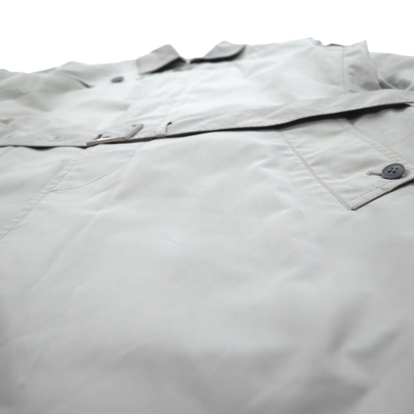 gotairiku Gotairiku Bal collar coat, trench coat, M, beige, polyester, with belt