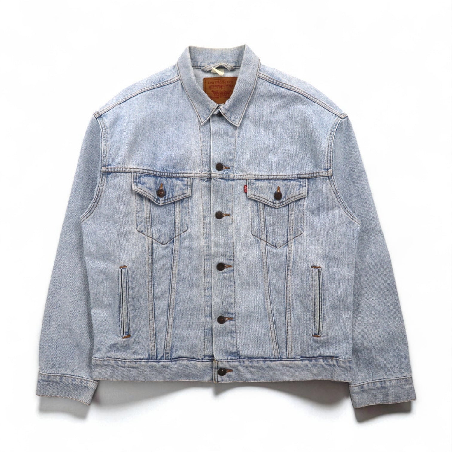 90s Levl's リーバイス 70507 USA製 Lサイズ Levi's Gジャン アイスブルー Lサイズ USA製90s 70507 Levi's