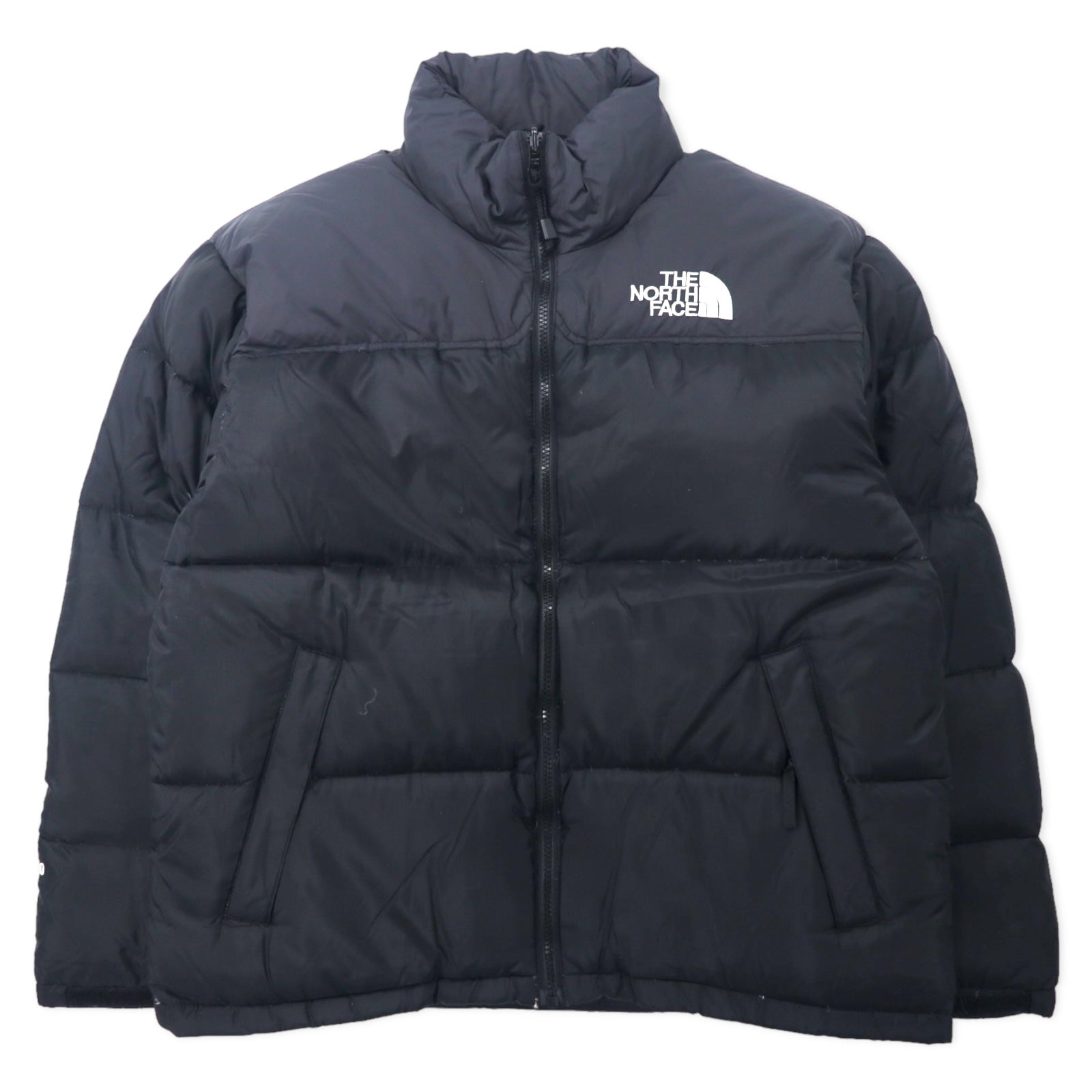 THE NORTH FACE Nupushi Puffer Jacket 700 Phil Power M Black Nylon Logo  Embroidery HOODIE Storage US Store – 日本然リトテ