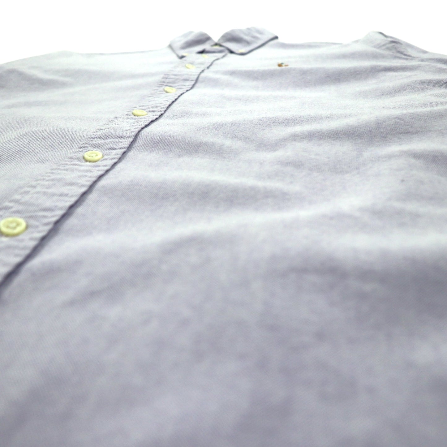 RALPH LAUREN オックスフォード ボタンダウンシャツ M ブルー コットン スモールポニー刺繍