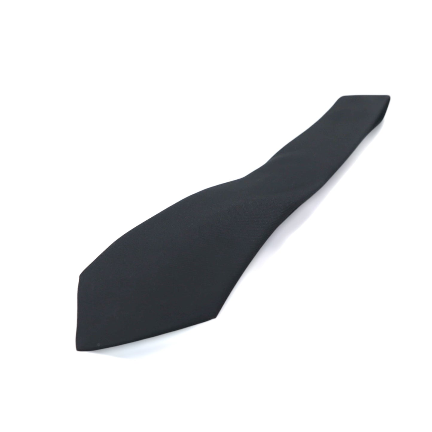 APC Plain Tie Black Solid Polyester