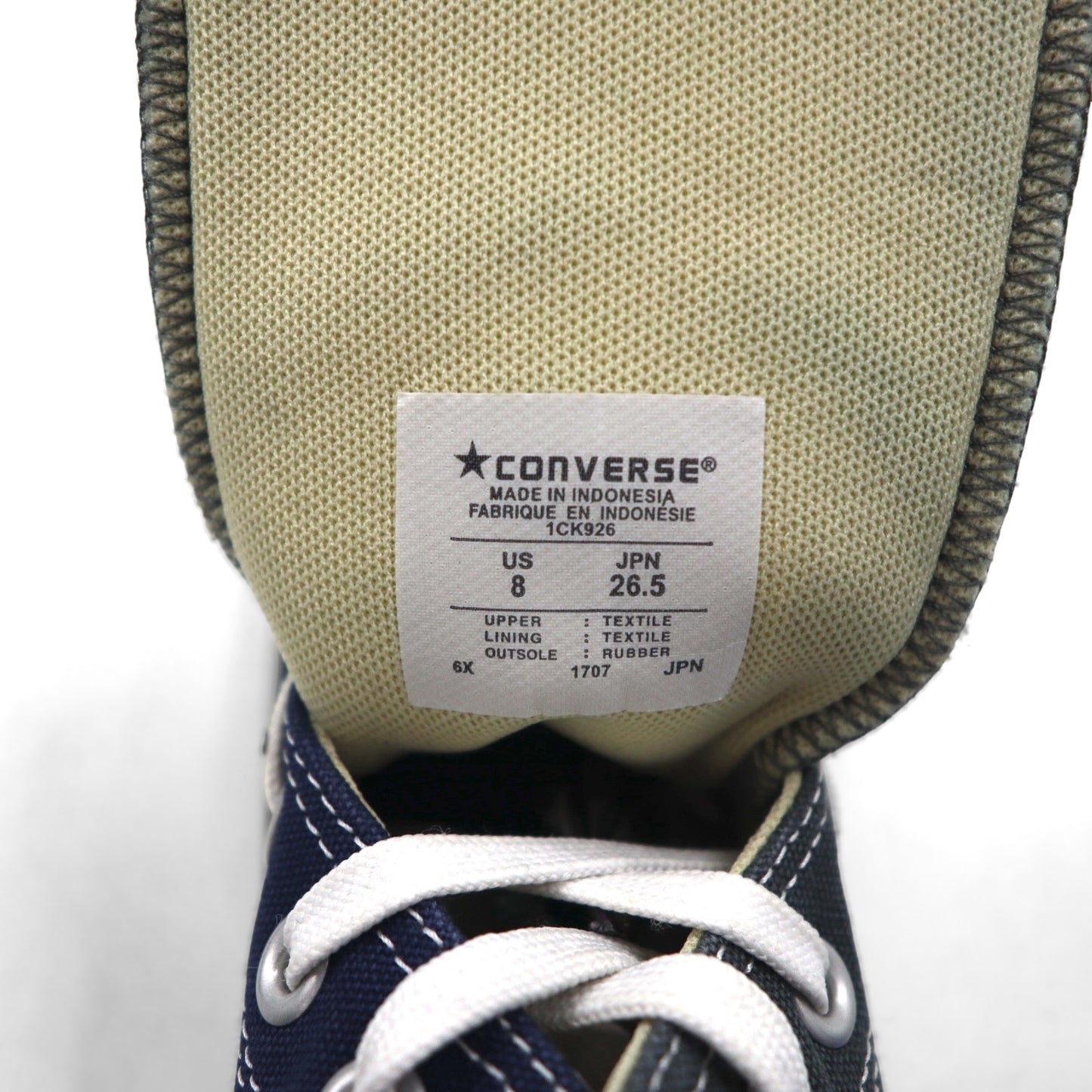 FACETASM x CONVERSE REACT ALL STAR 100 HI/FC High-Top Sneakers, Size 26.5cm, Multicolor Canvas, 1CK926