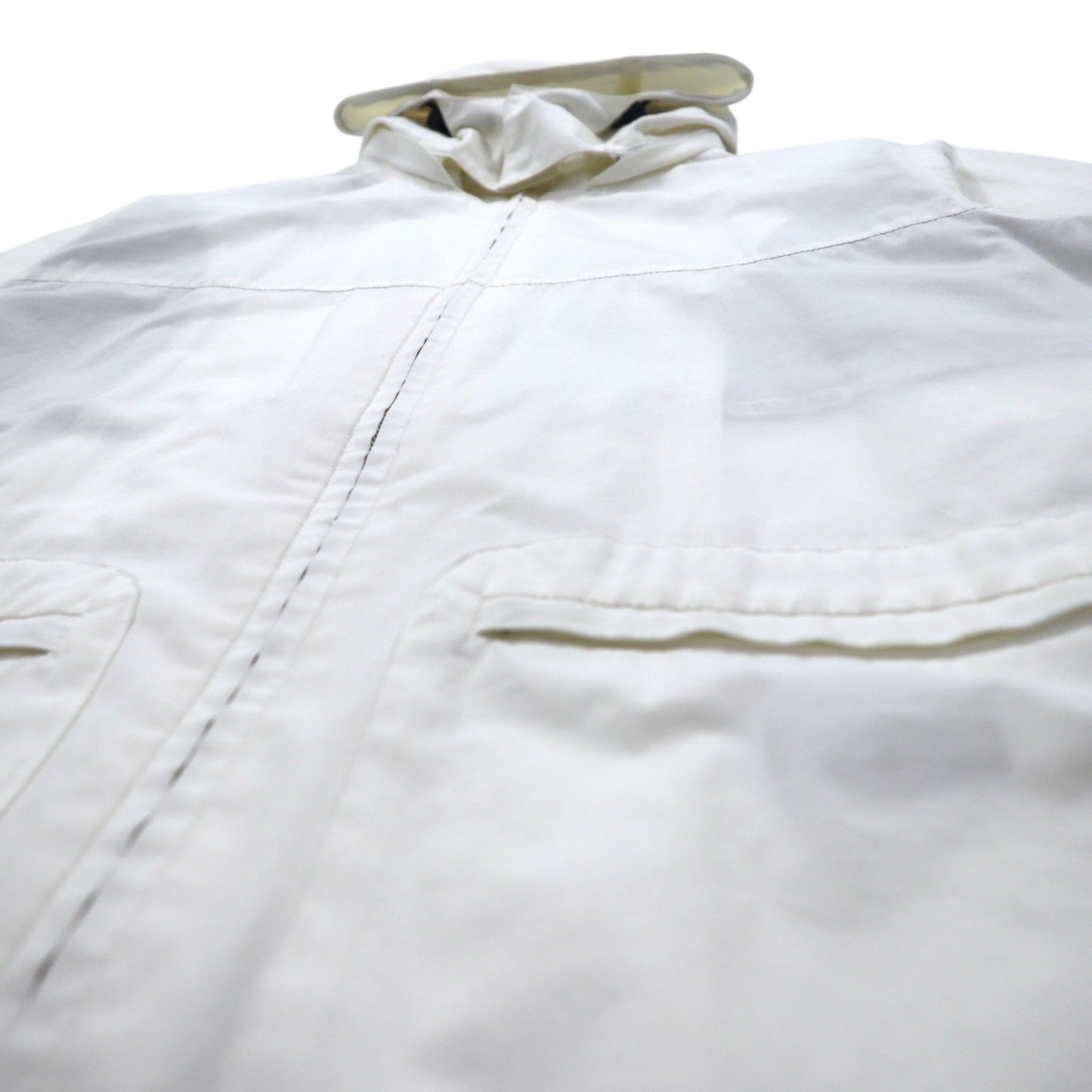 McGREGOR 90s Detachable Hood Mountain Parka M White Cotton Polyester Made in Japan