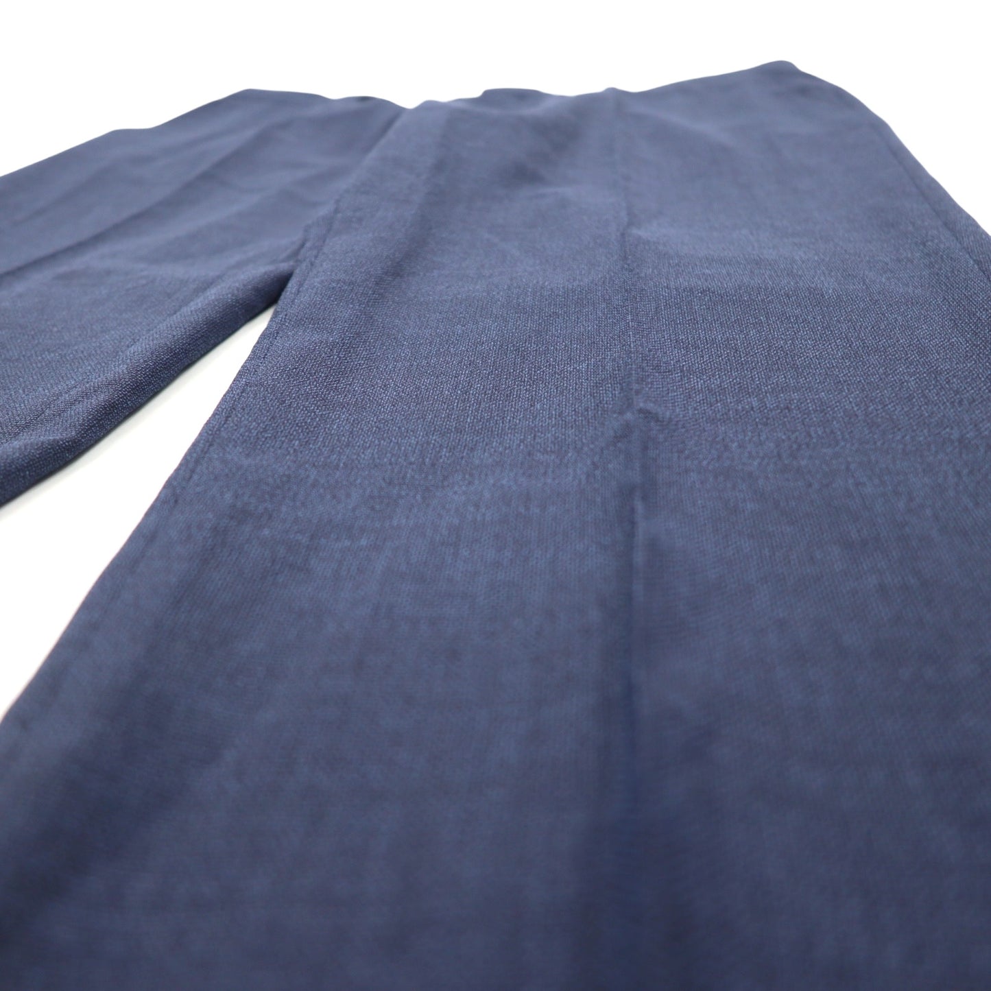 HUGO BOSS center crease tapered slacks XXL navy wool made in Turkey