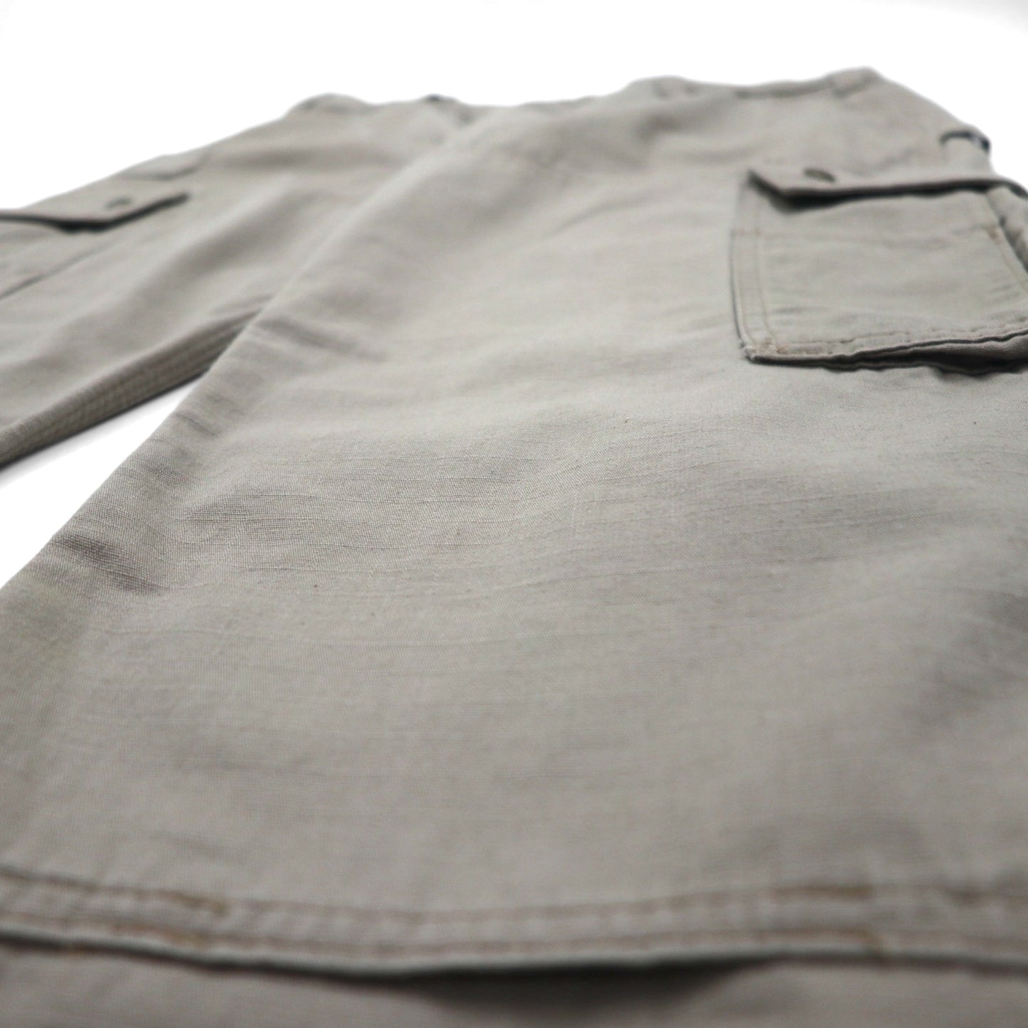 Carhartt リラックスフィット リップストップ ダブルニー ワーク カーゴパンツ L ベージュ COTTON RIPSTOP RELAXED FIT DOUBLE-FRONT CARGO WORK PANT B342 DES