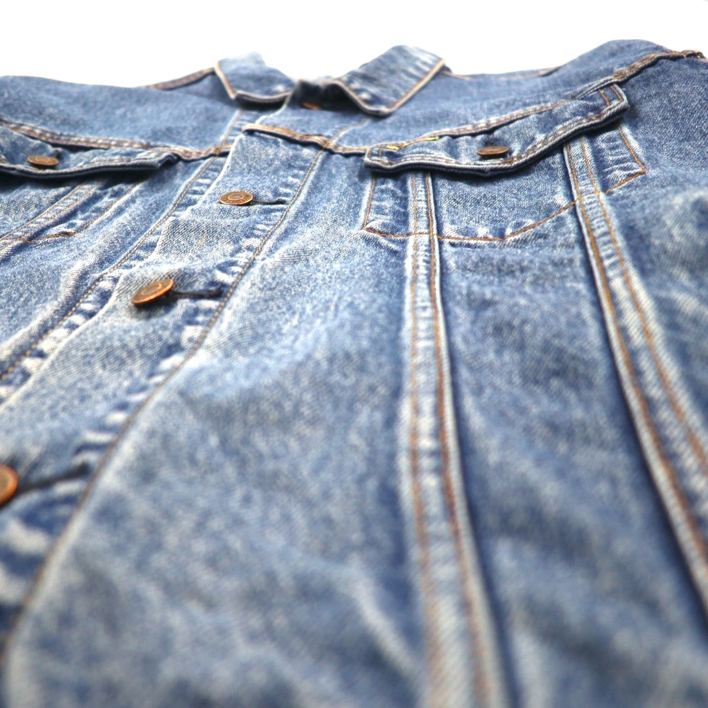 Levi's SIGNATURE Denim Trucker Jacket, Type 3, Size L, Indigo and Blue