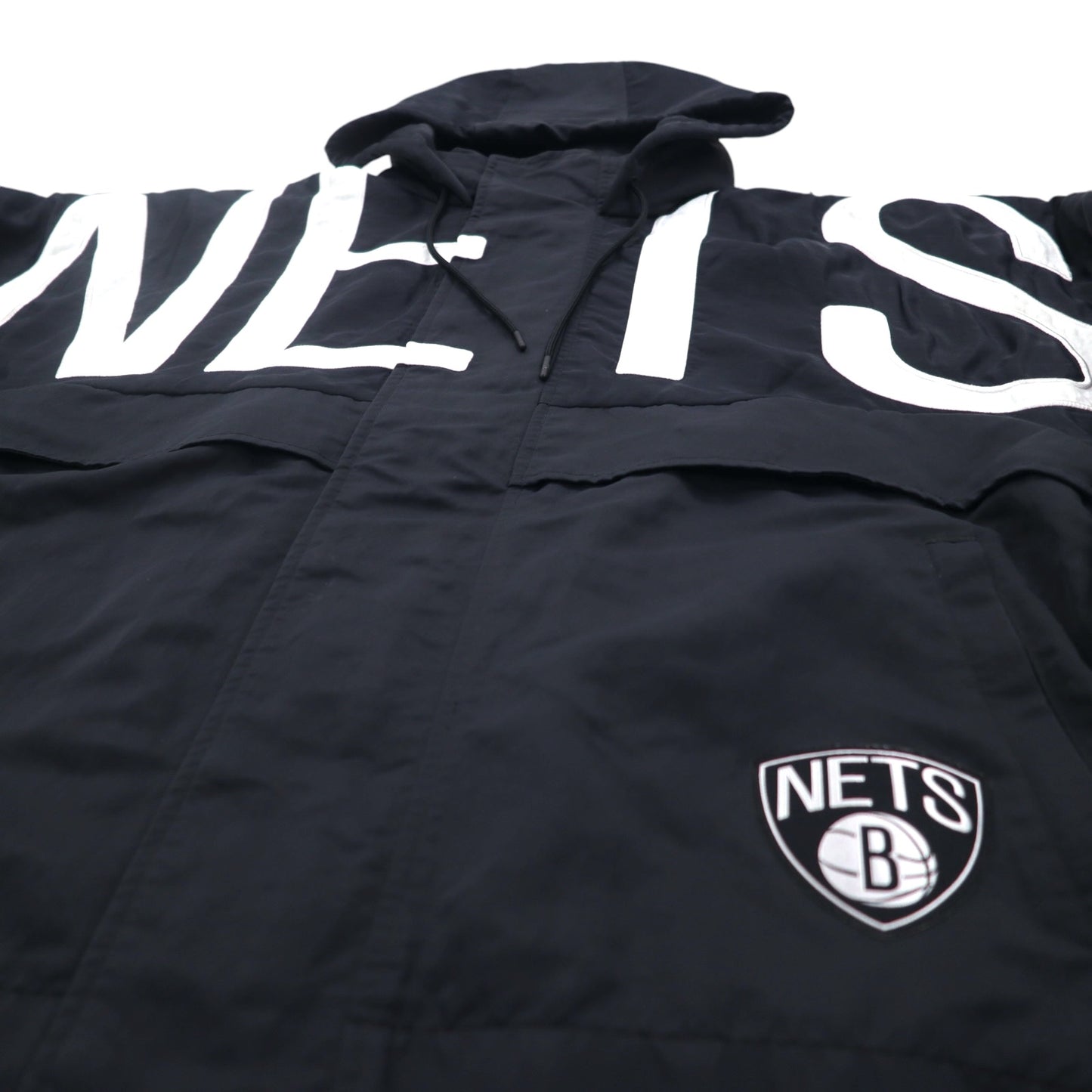 NIKE × AMBUSH ジップアップジャケット NBA COLLECTION NETS JACKET XL ブラック ブルックリン ネッツ