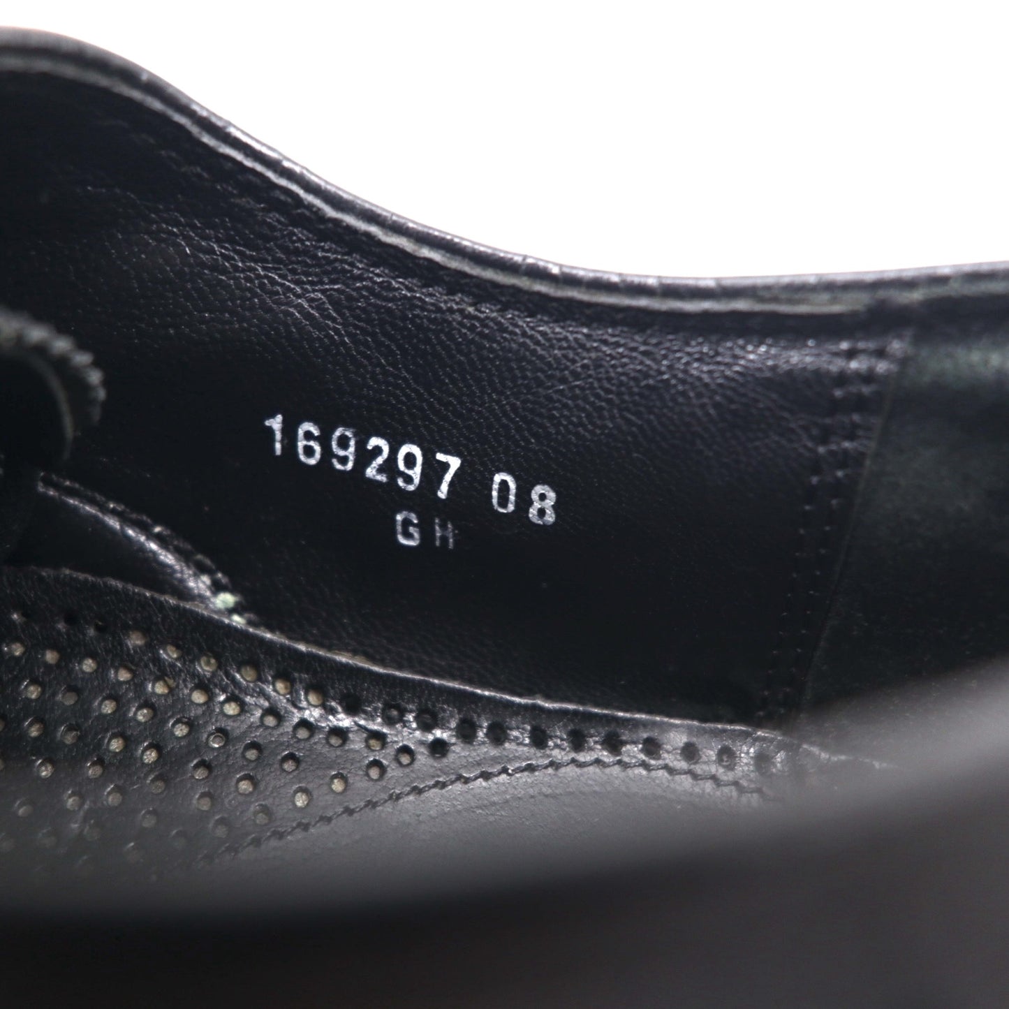 FLORSHEIM ウイングチップ フルブローグ メダリオンシューズ 28.5cm ブラック レザー 17066-01