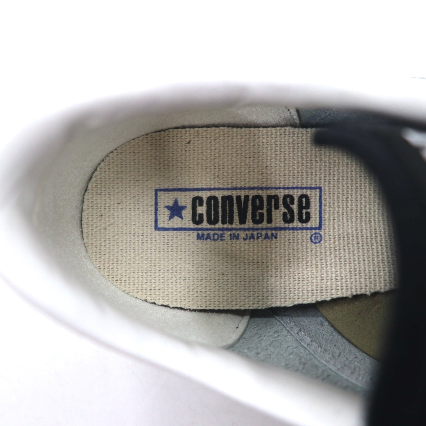 CONVERSE ワンスター ONE STAR J レザー スニーカー 27cm ブラック 日本製