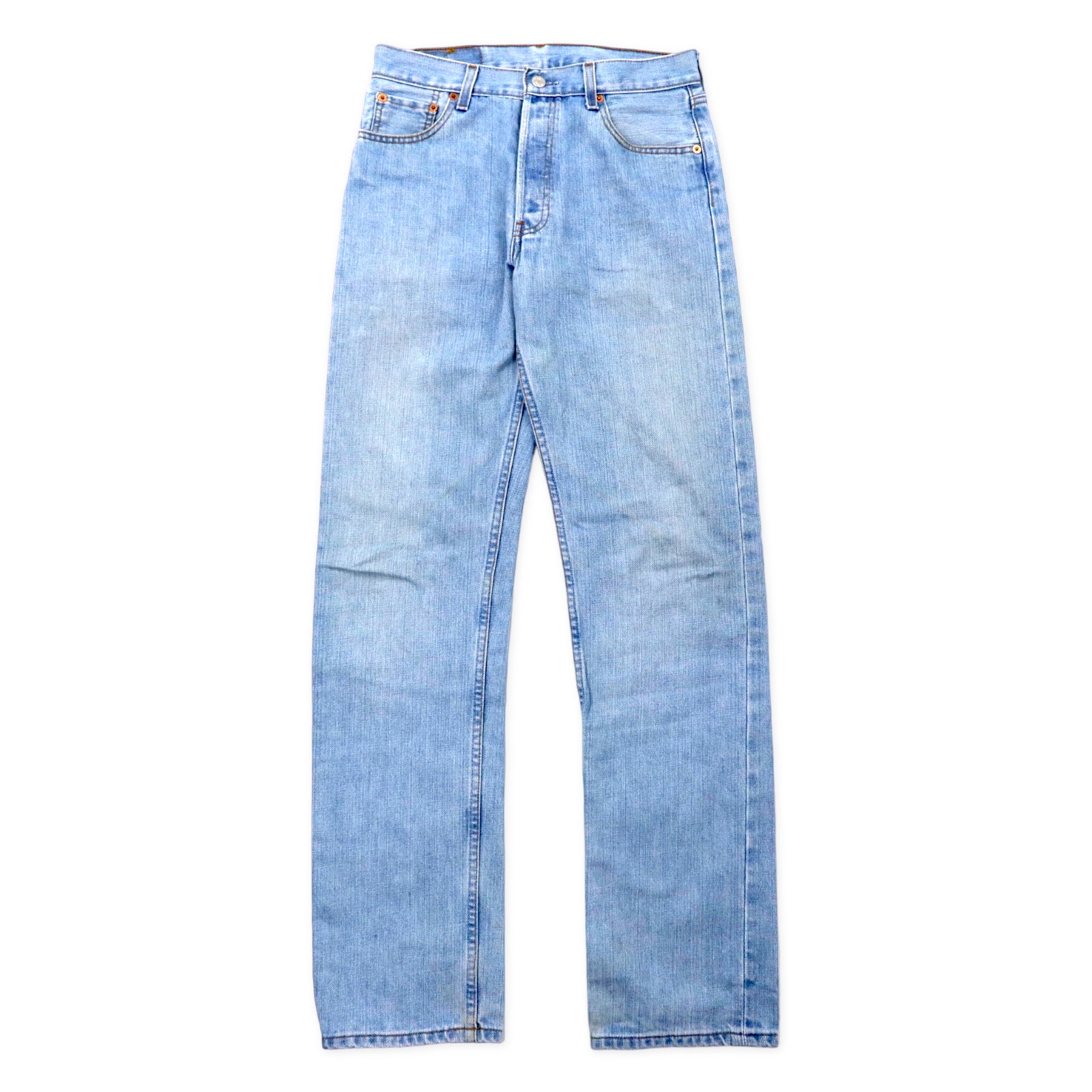 LEVI'S 501 Hungary MADE Eurory Vice Denim PANTS 30 Blue Ice