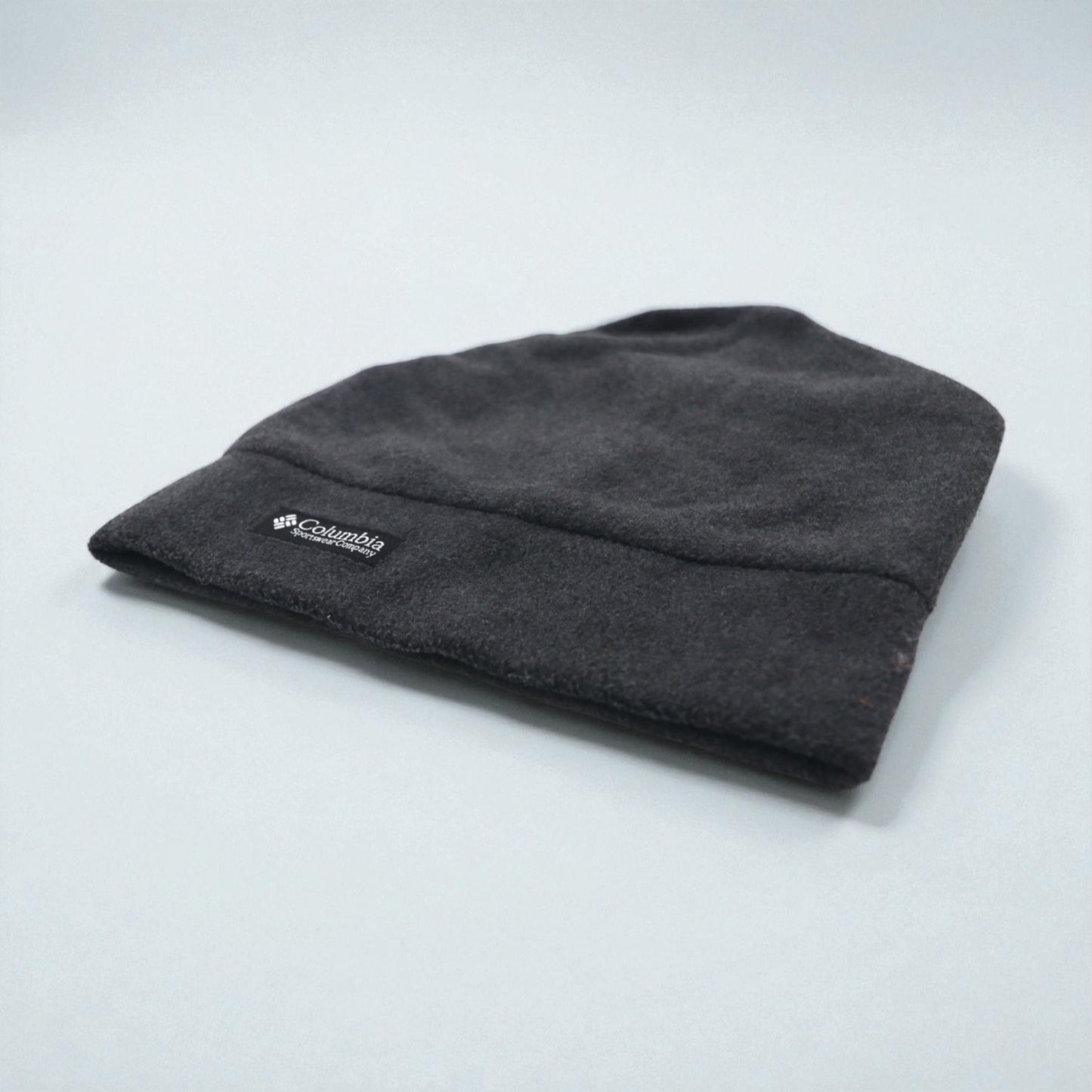 Columbia 90年代 フリース ビーニー ニット帽 グレー ポリエステル CU8205