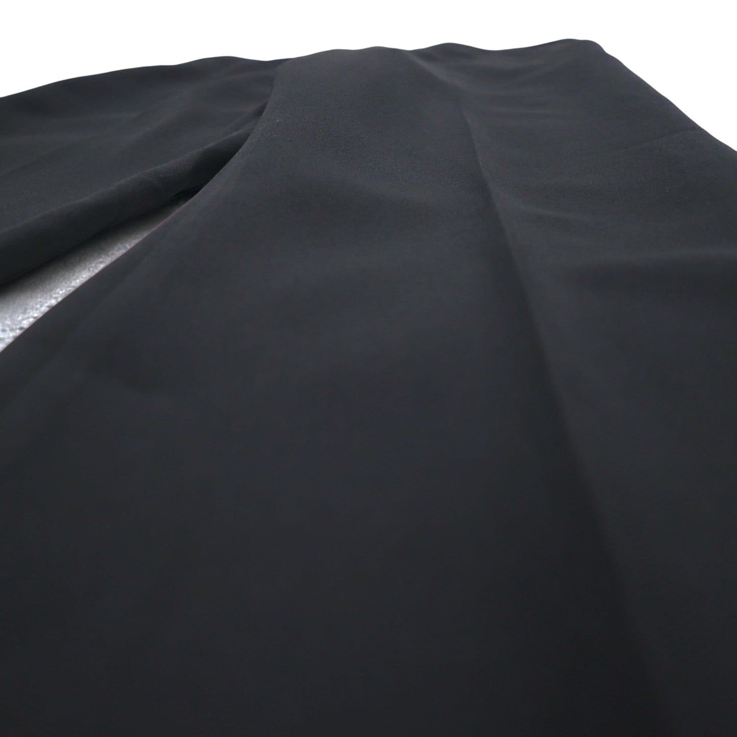 70s Vintage Trousers センタープレス フレア スラックスパンツ L ブラック ロケットTALONジップ