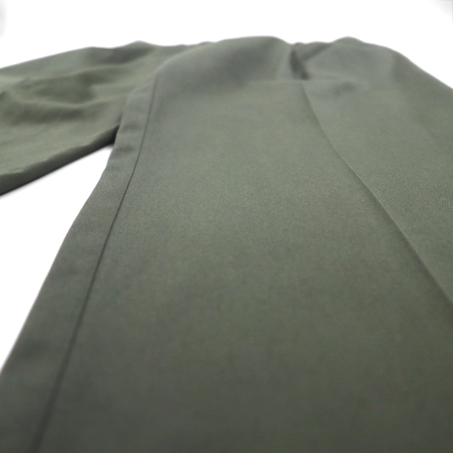 DOCKERS ( Levi's ) クラシックフィット 2タック ワイド スラックスパンツ L カーキ コットン