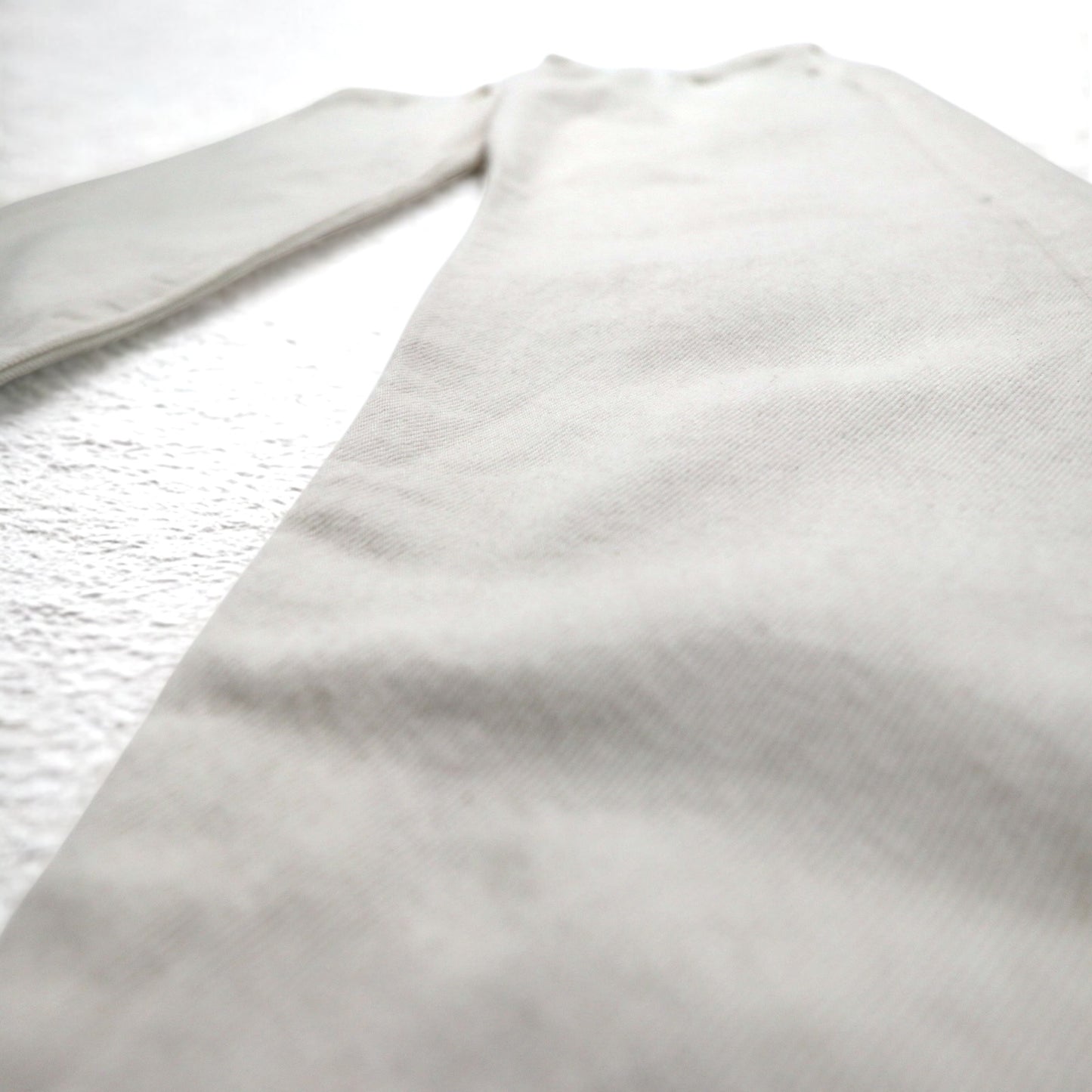 Levi's PREMIUM Big E 501 White Denim Pants, Medium, Natural Color, Button Fly, 00501-3279