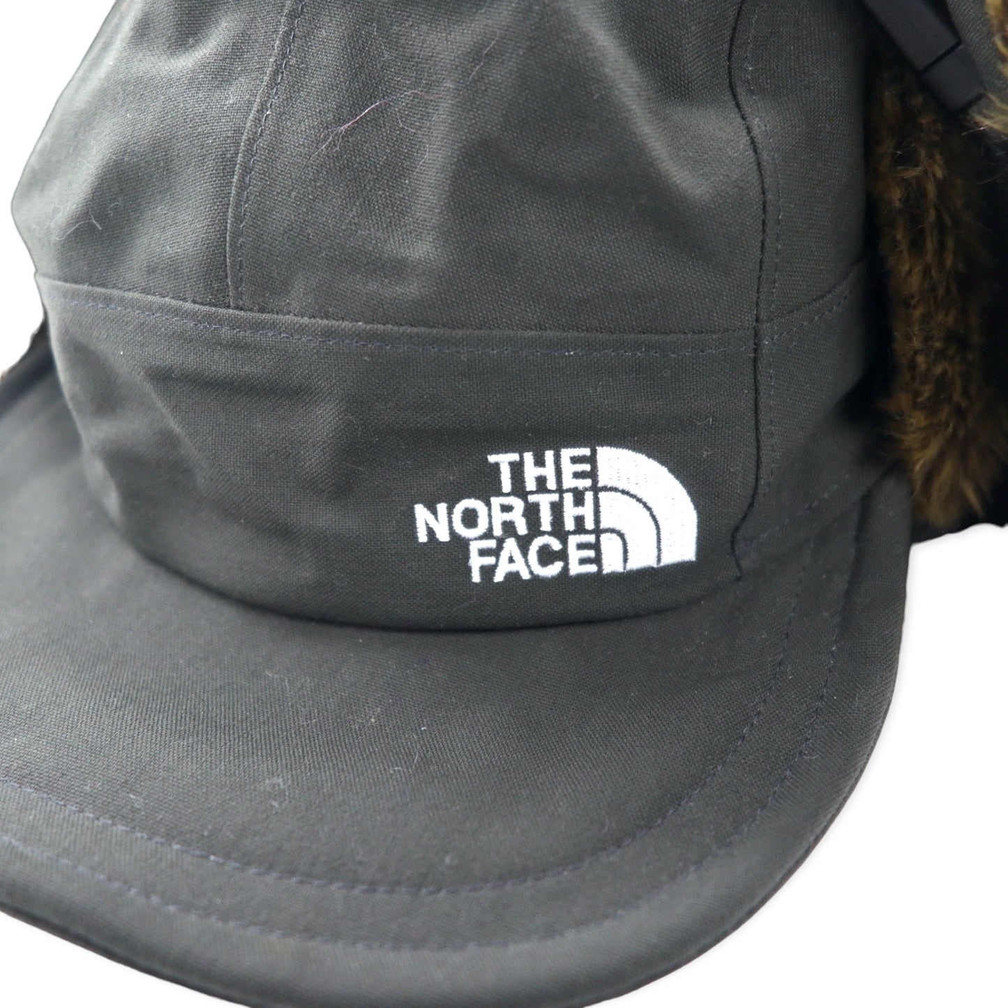 THE NORTH FACE Frontier Cap Bomber Cap M Gray Nylon Waterproof Breathable NN41708