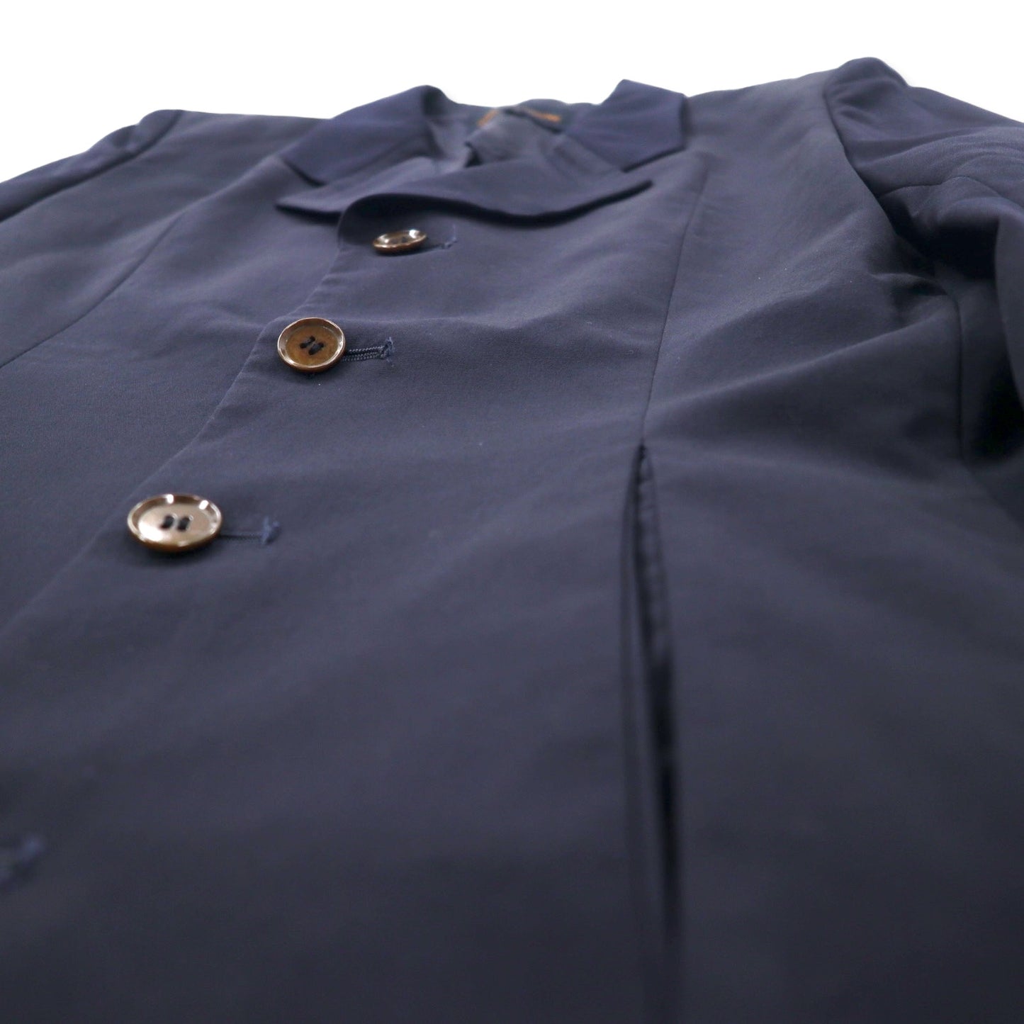 COMME des GARCONS 90s 4B Tailored Jacket S Navy Wool GJ-11052S Made in Japan