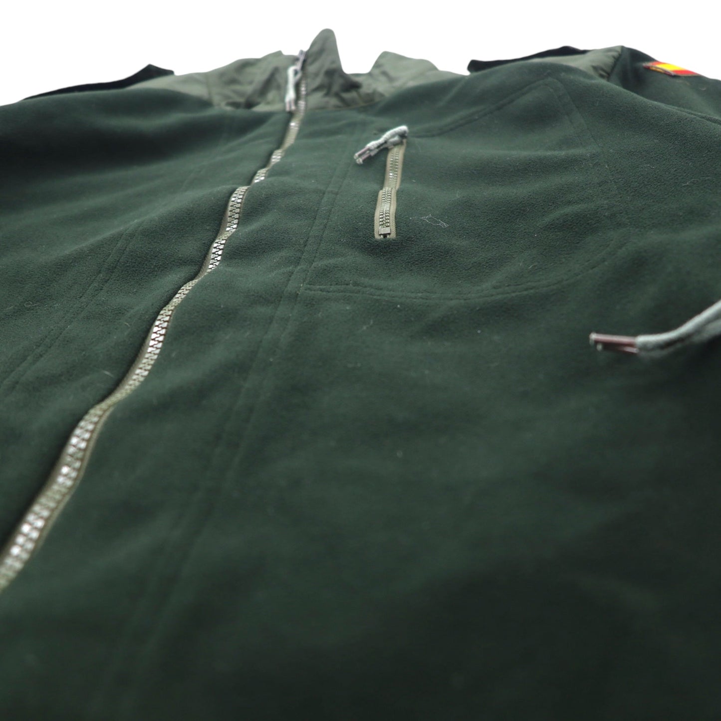 スペイン海軍 ARMADA ESPANOLA ミリタリー フリースジャケット M カーキ ポリエステル 8405-33-202-2300