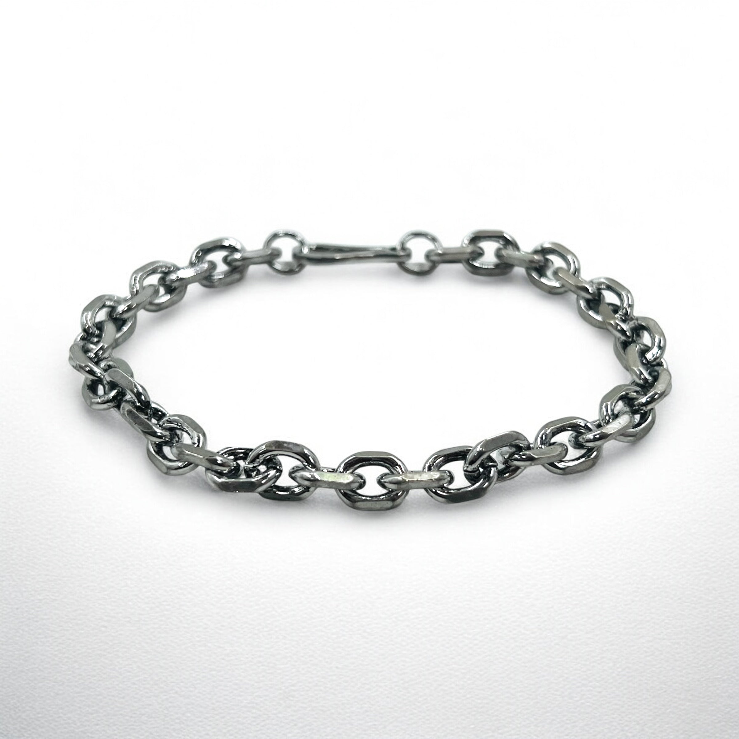 Vintage Silver Chain Bracelet 喜平 シルバー チェーン フック式 